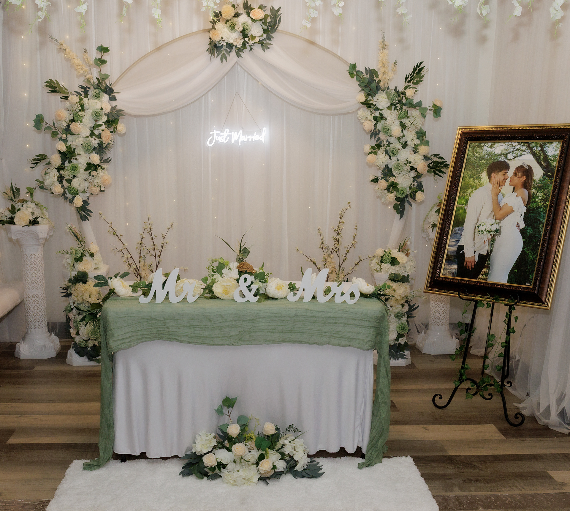 The Marcelos event center Fort Worth TX . Micro-weddings