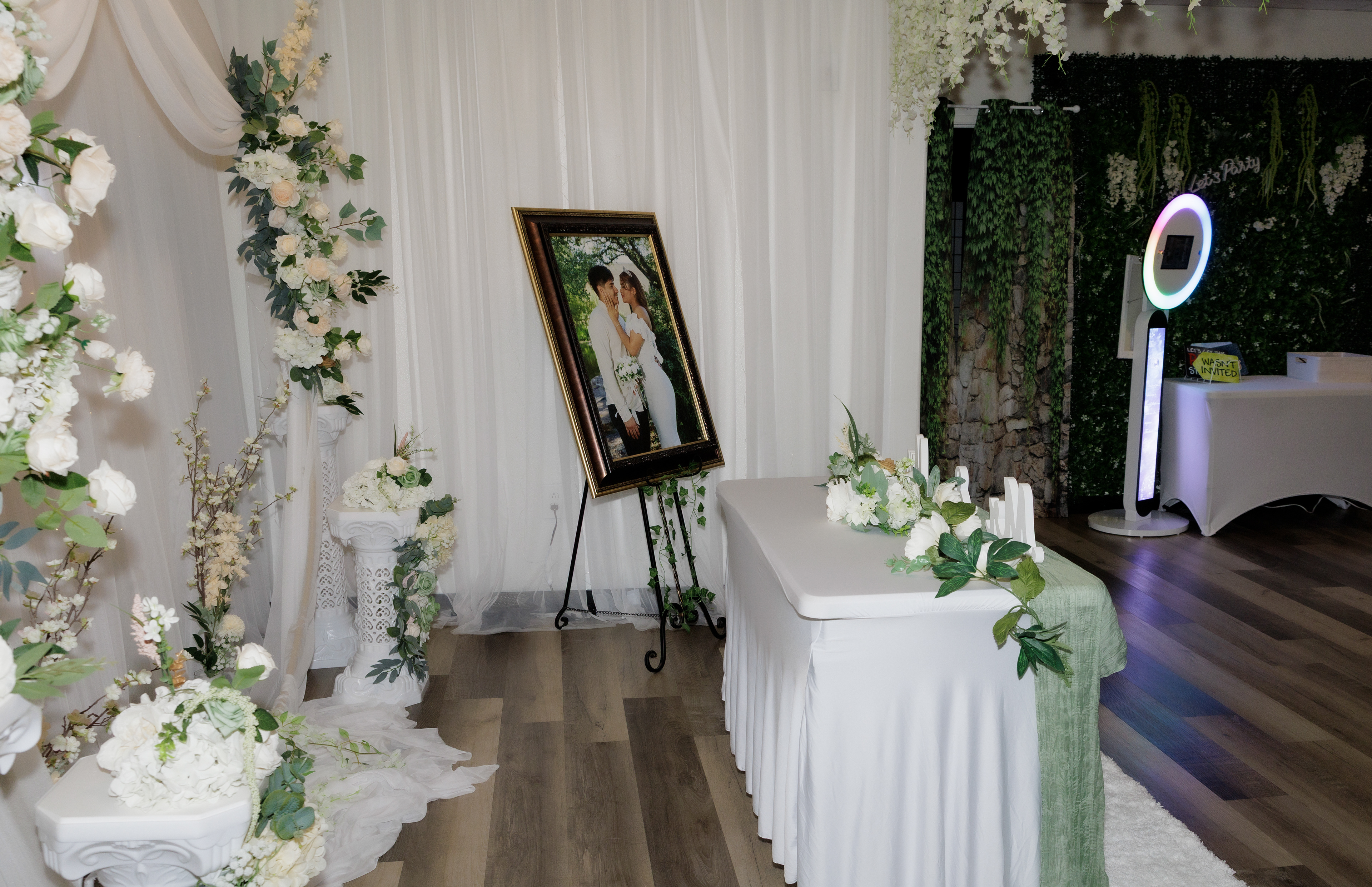 The Marcelos event center Fort Worth TX . Micro-weddings