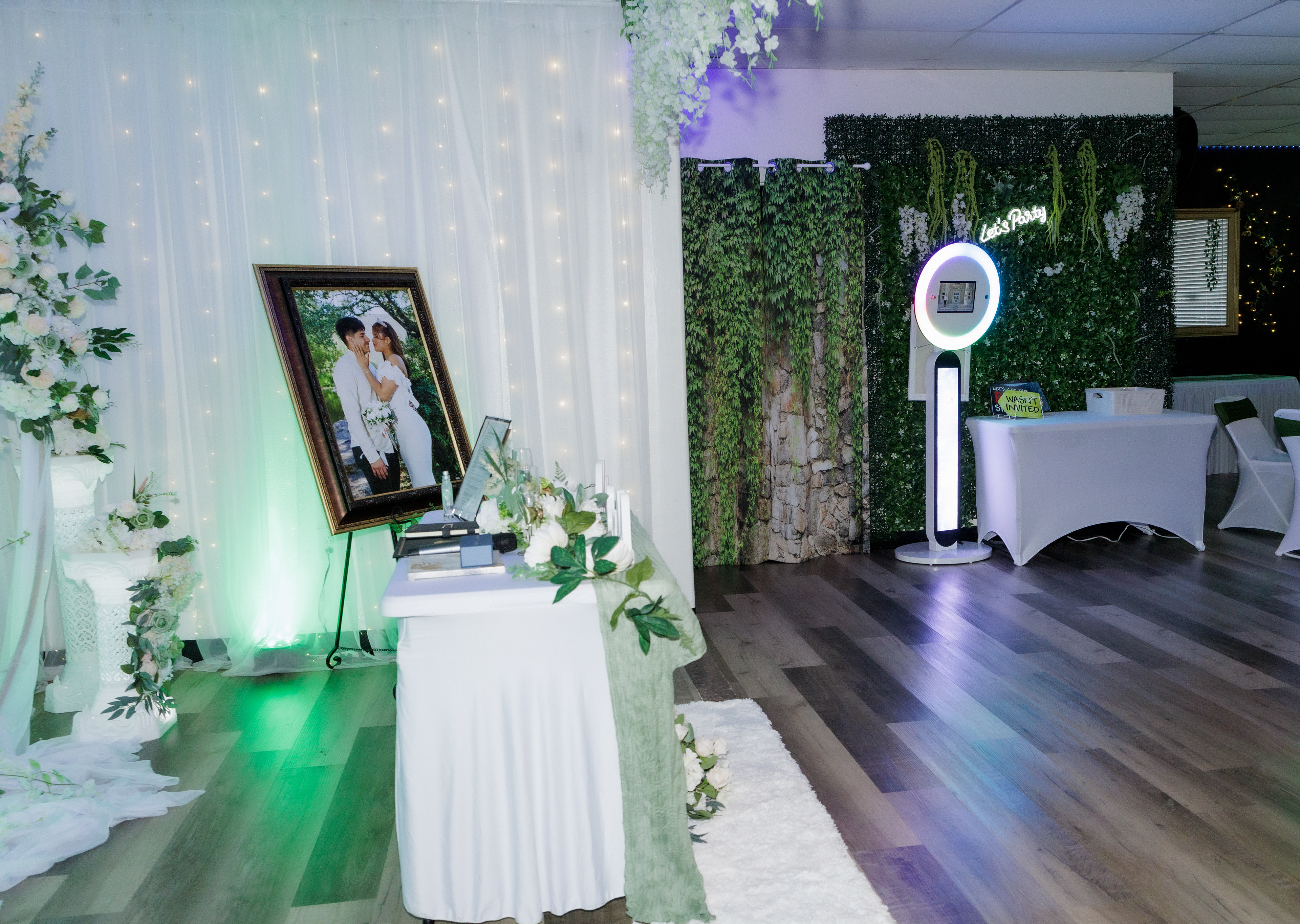 The Marcelos event center Fort Worth TX . Micro-weddings