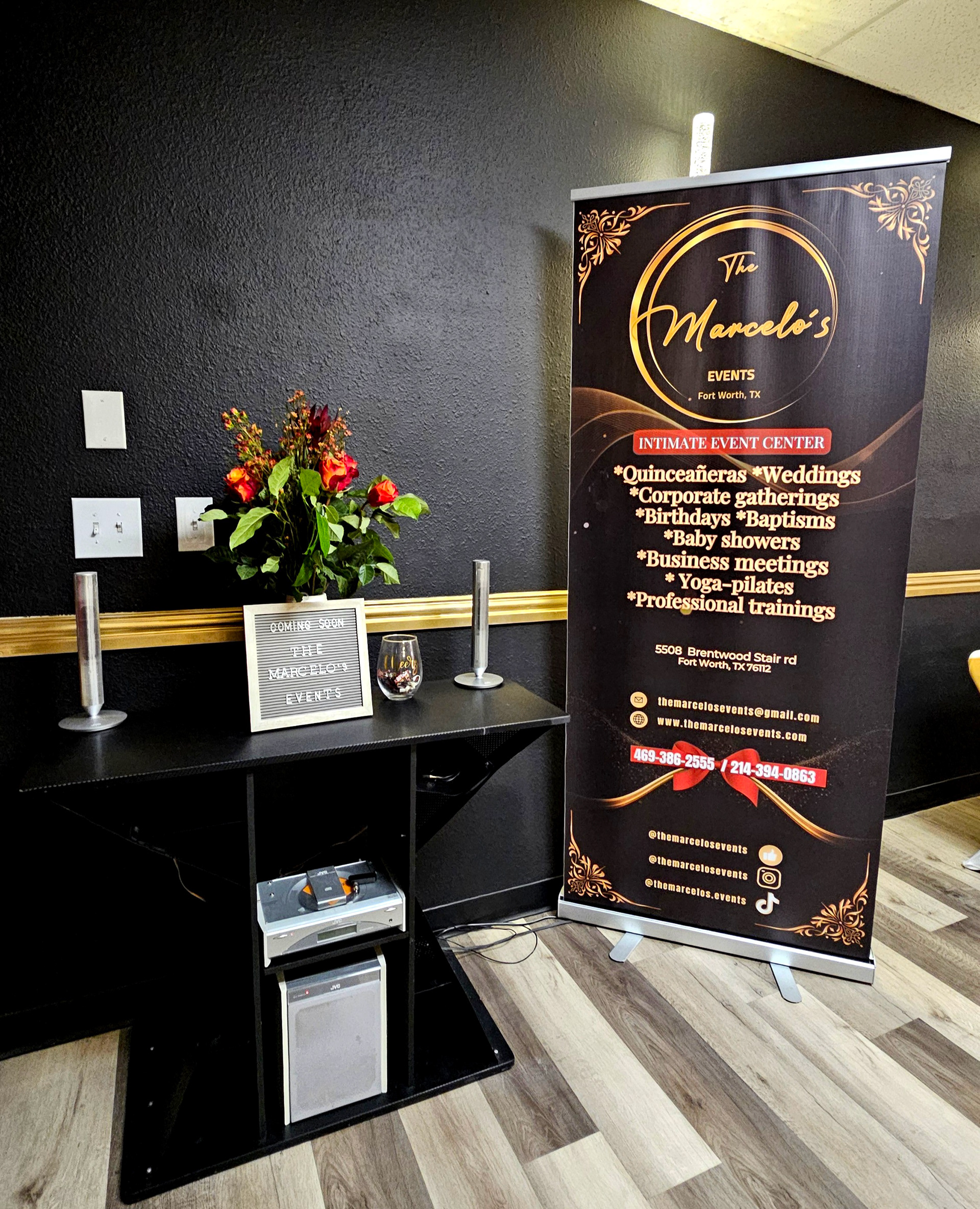 The Marcelo's events event venue in Fort worth Texas