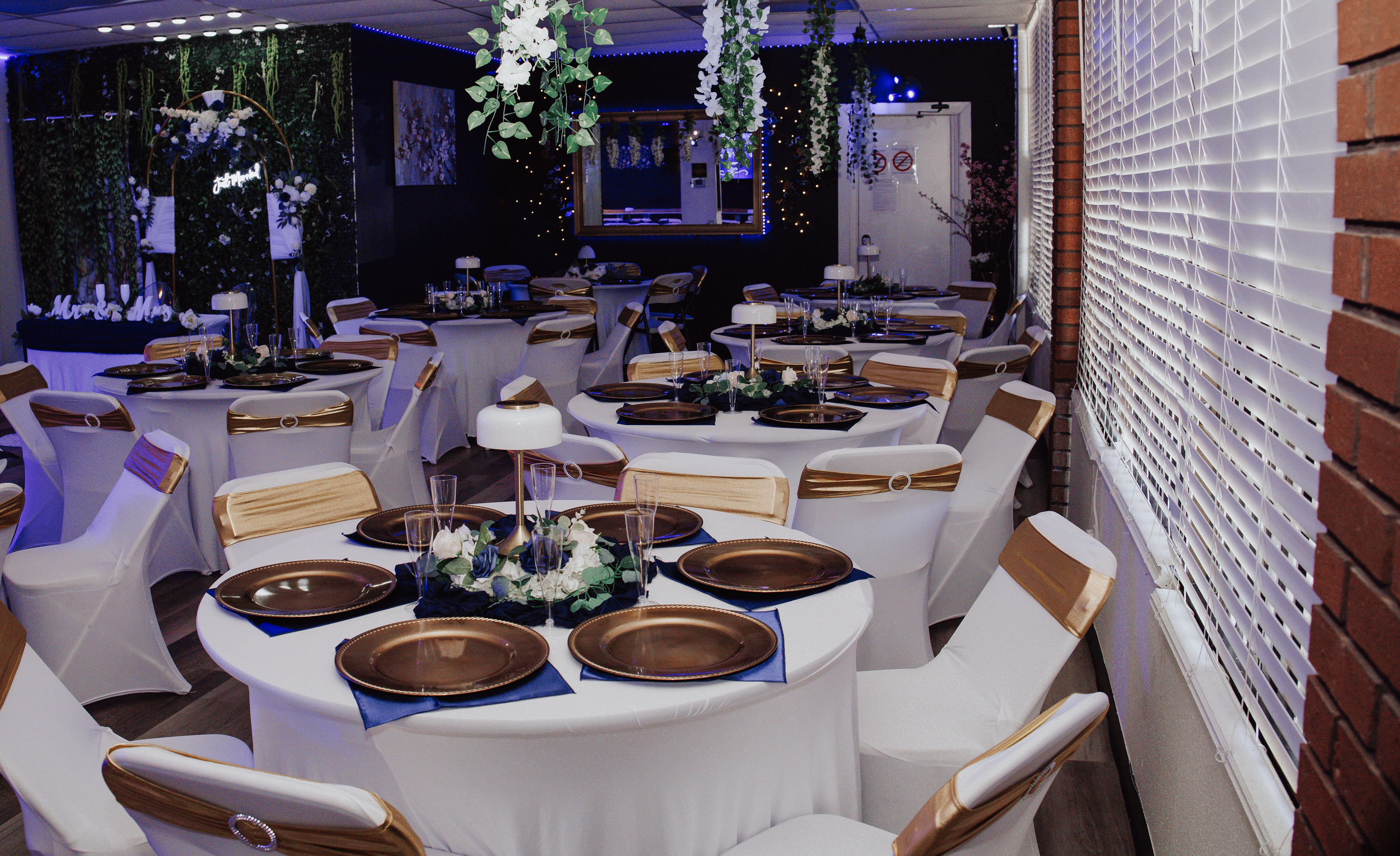 The Marcelos event center Fort Worth TX . Micro-weddings