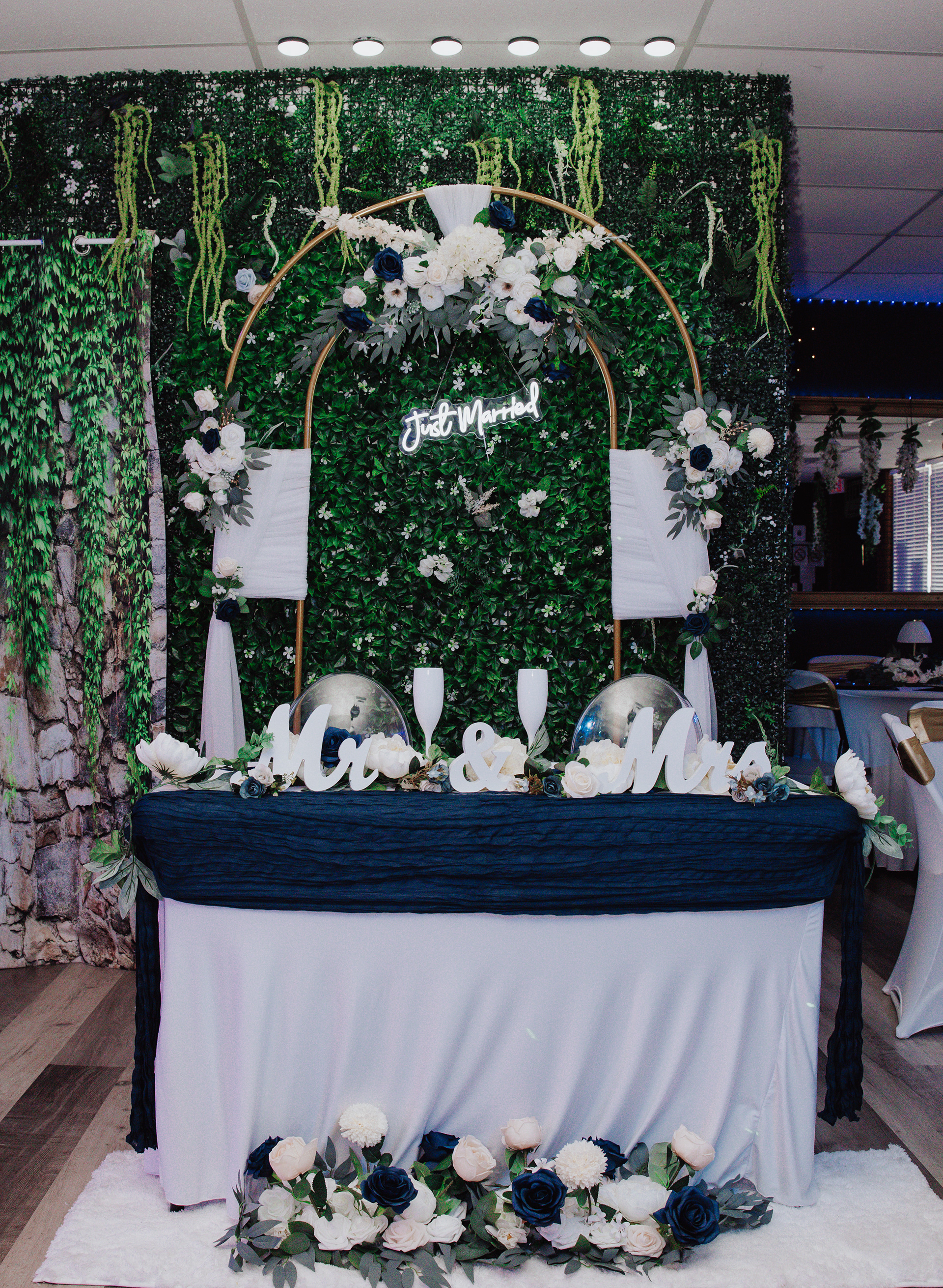 The Marcelos event center Fort Worth TX . Micro-weddings