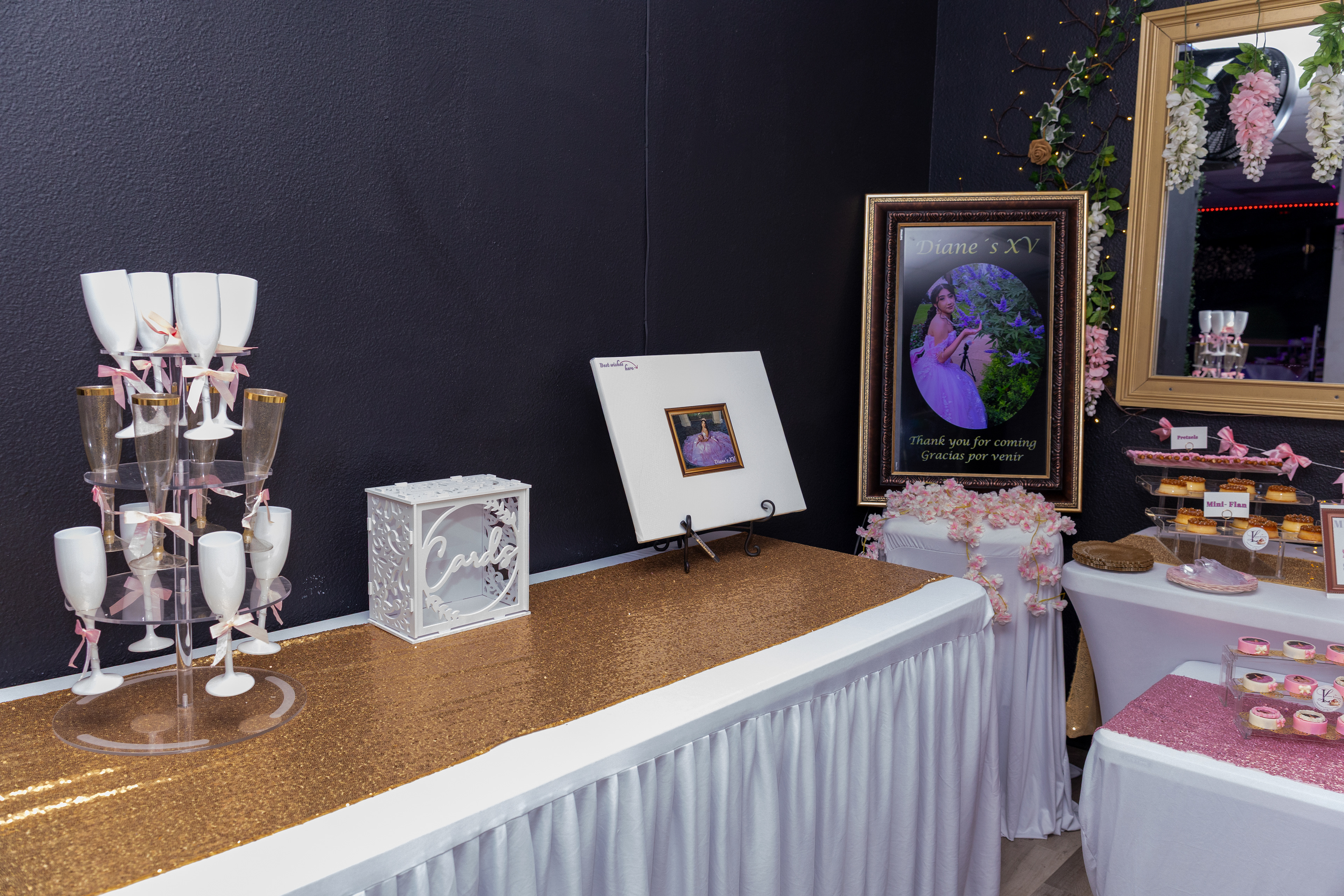 The Marcelos event center  Fort worth Texas