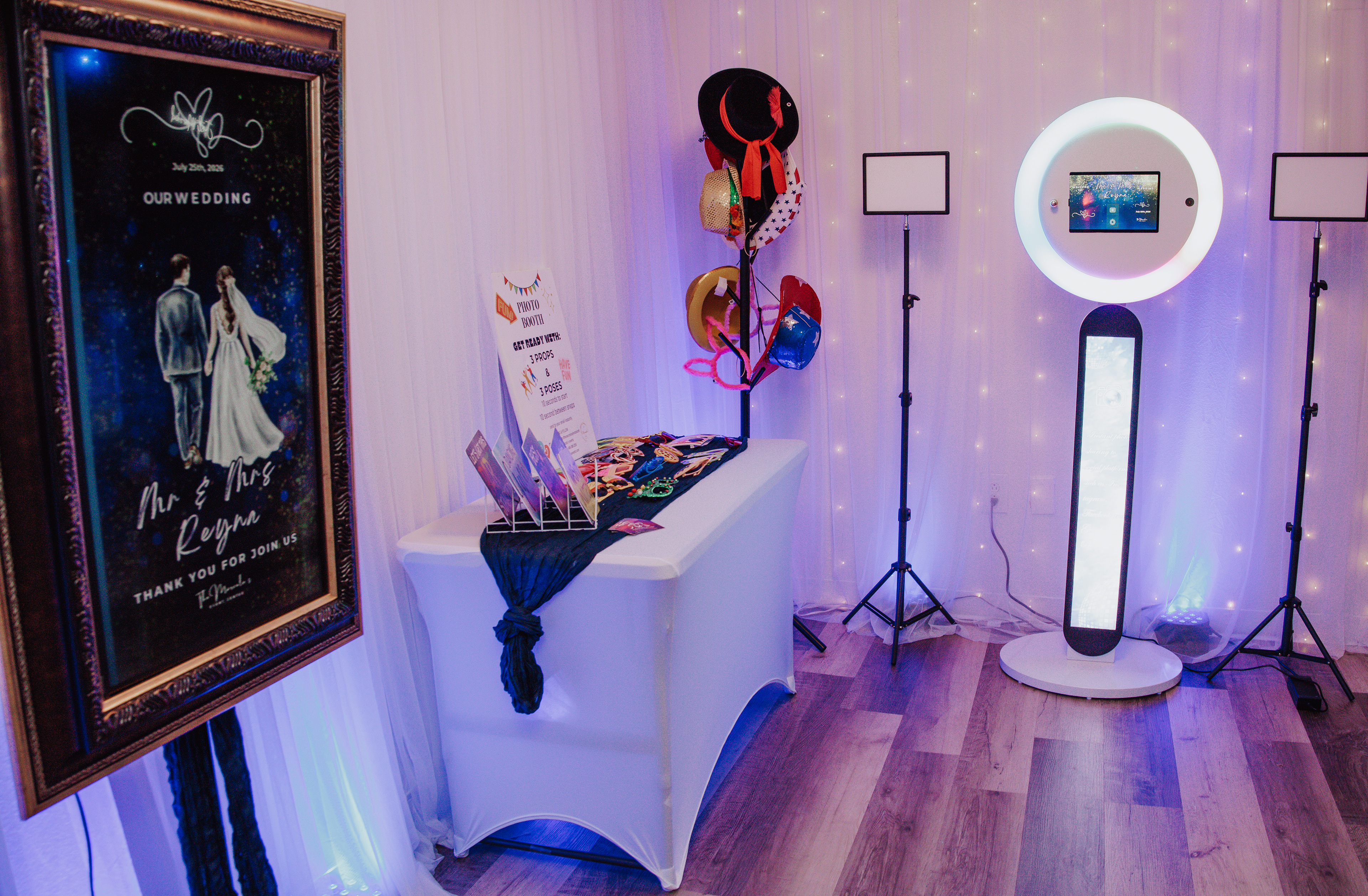 The Marcelos event center Fort Worth TX . Micro-weddings