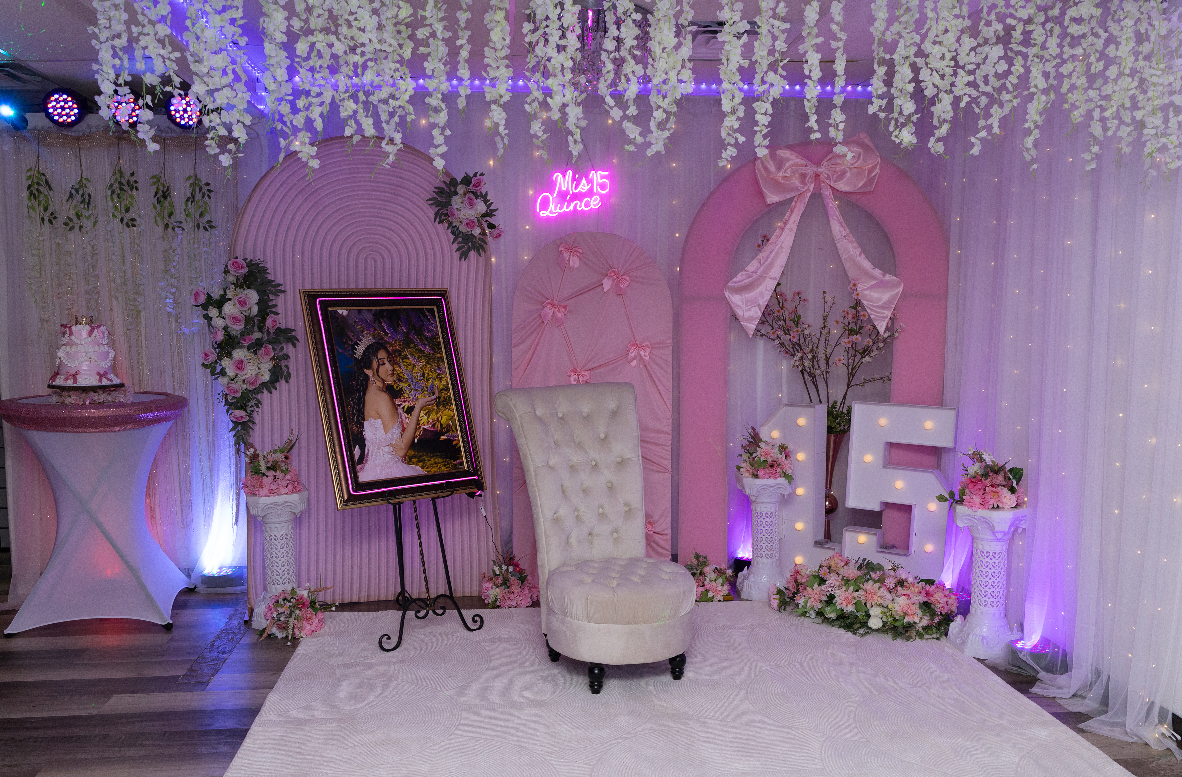 The Marcelos event center  Fort worth Texas