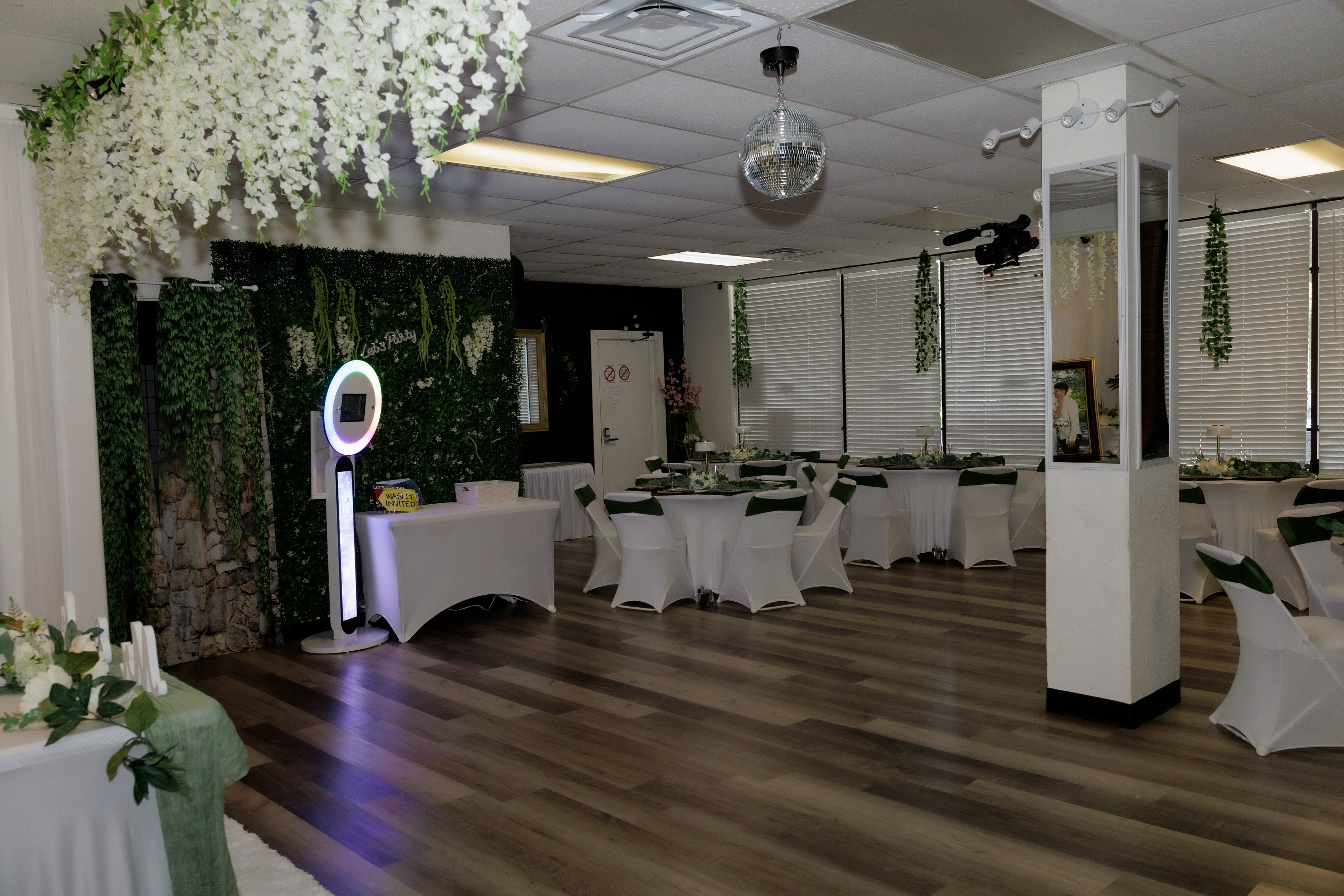 The Marcelos event center Fort Worth TX . Micro-weddings