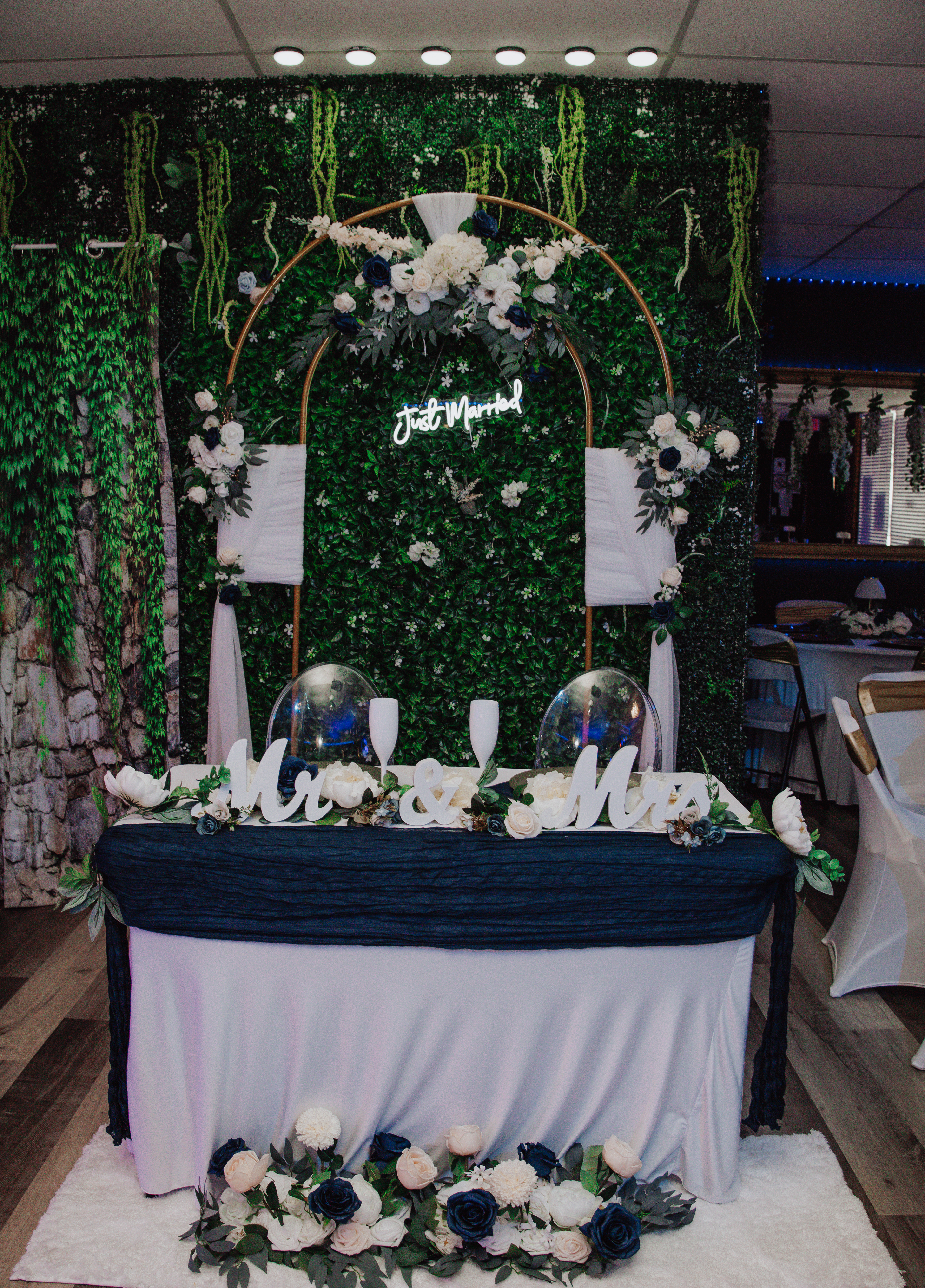 The Marcelos event center Fort Worth TX . Micro-weddings