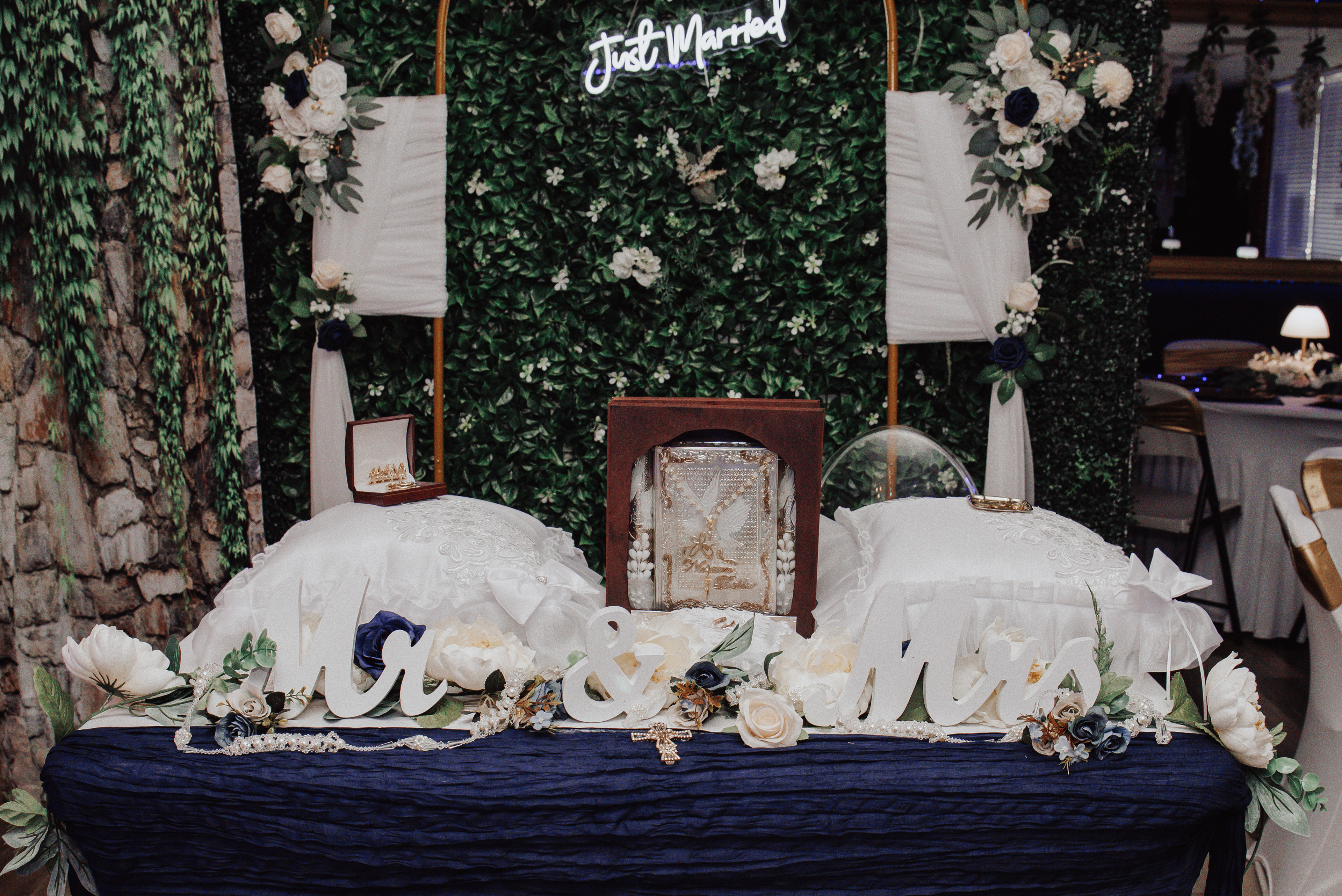 The Marcelos event center Fort Worth TX . Micro-weddings