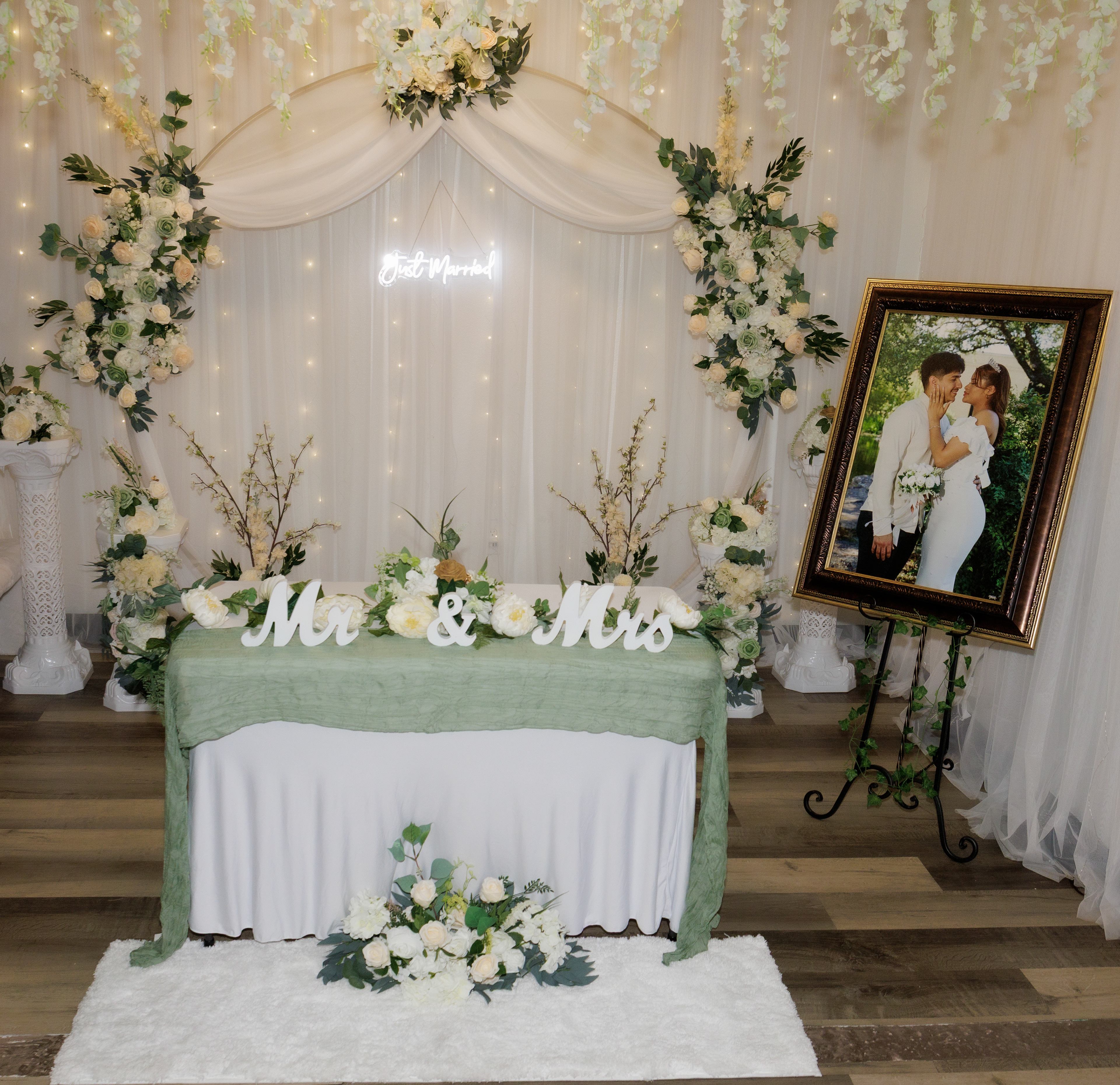 The Marcelos event center Fort Worth TX . Micro-weddings