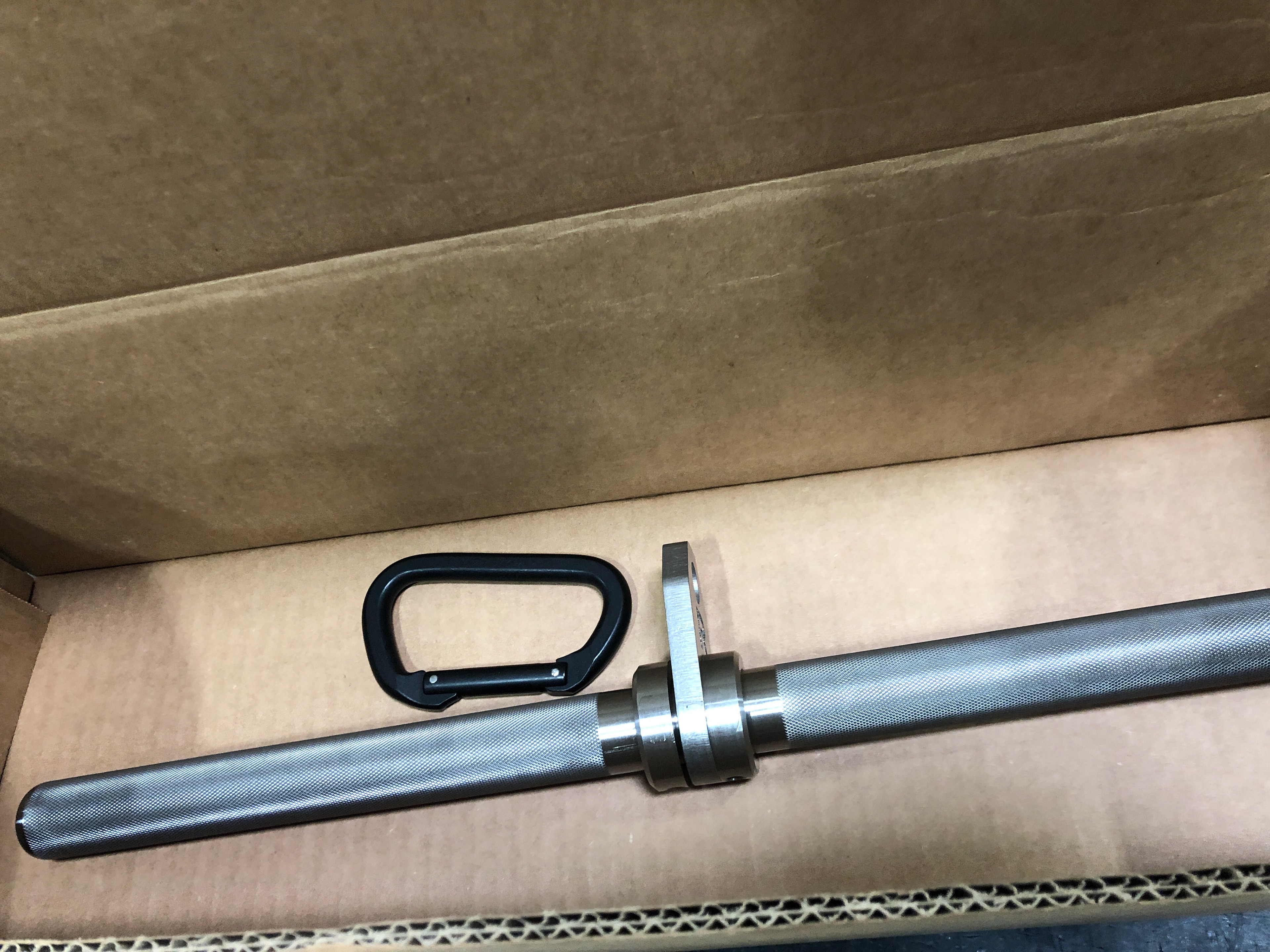 Making sure the product fits in the box.