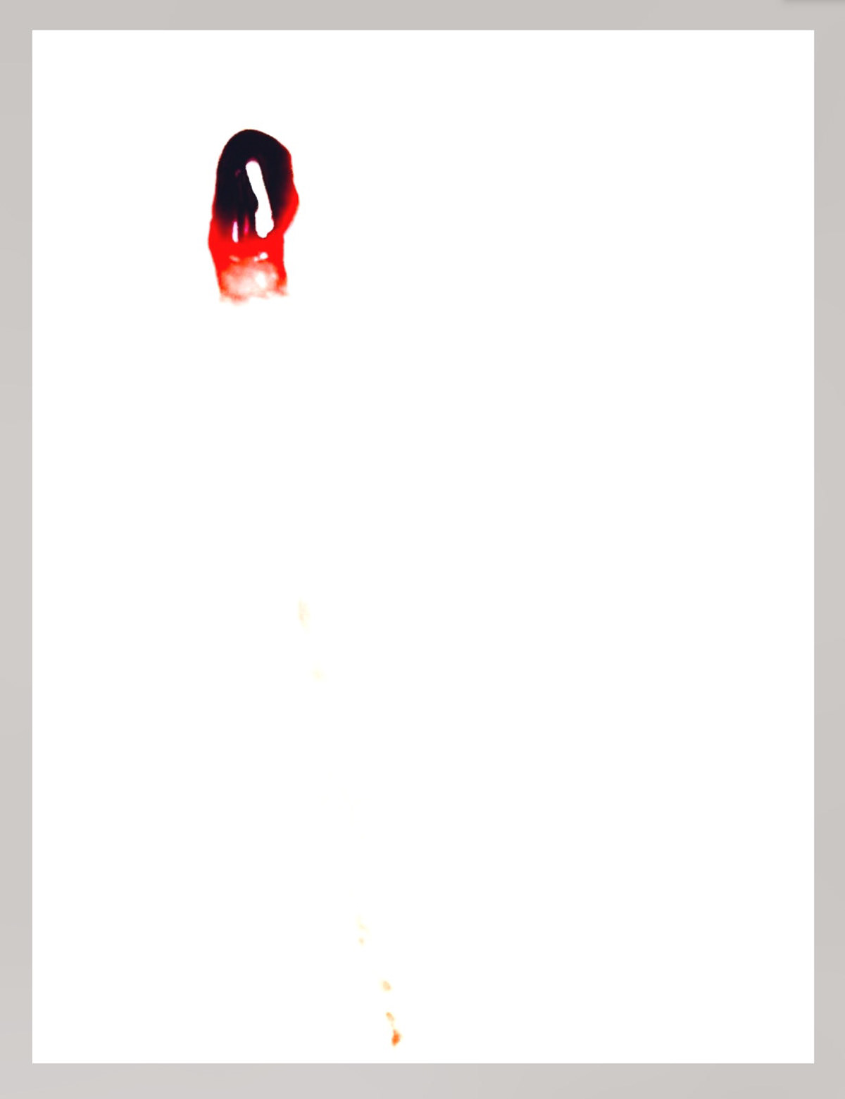 Hair & Drops C-Print auf Alu Dibond  30x40 oder 60x80