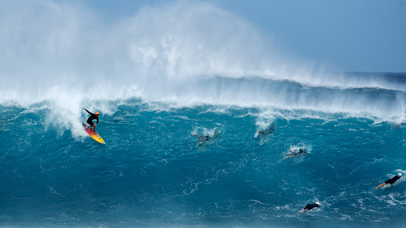 North Shore Pipeline heavy offshores