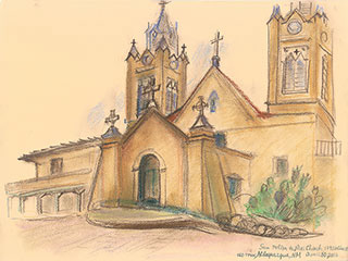 Old Town Plaza in Albuquerque, NM