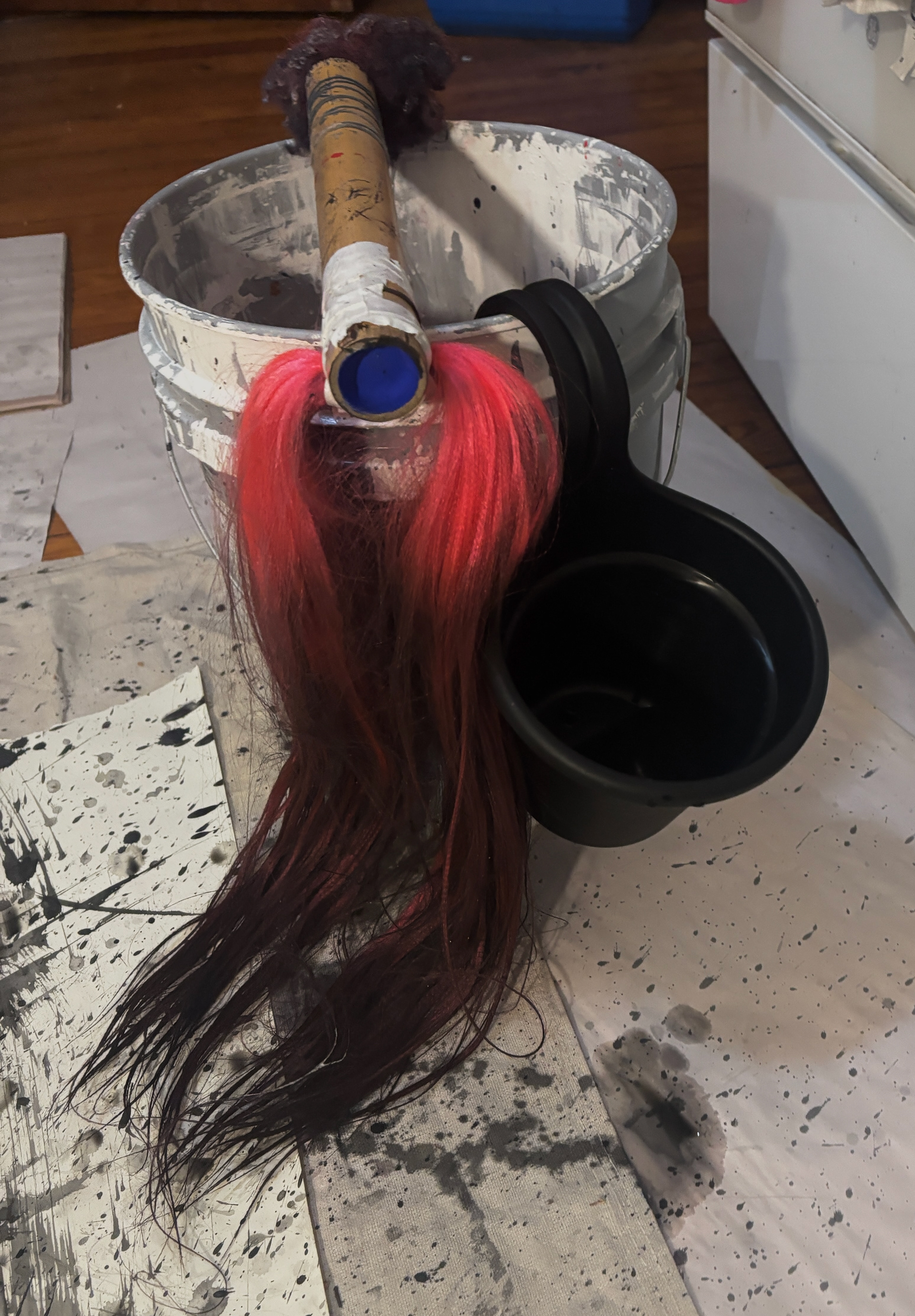 Blue eyes with the pigtails