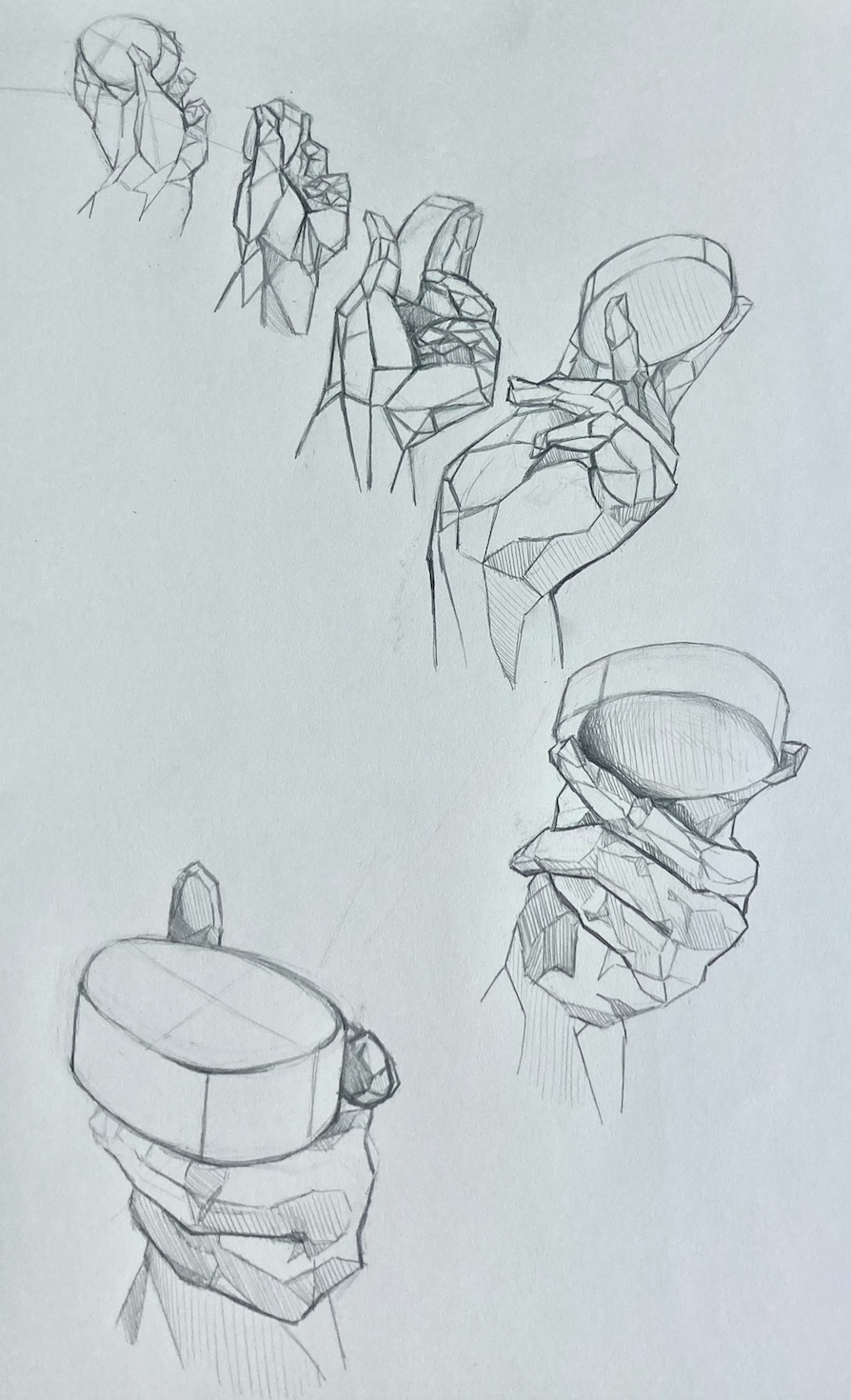 Planar analysis, graphite