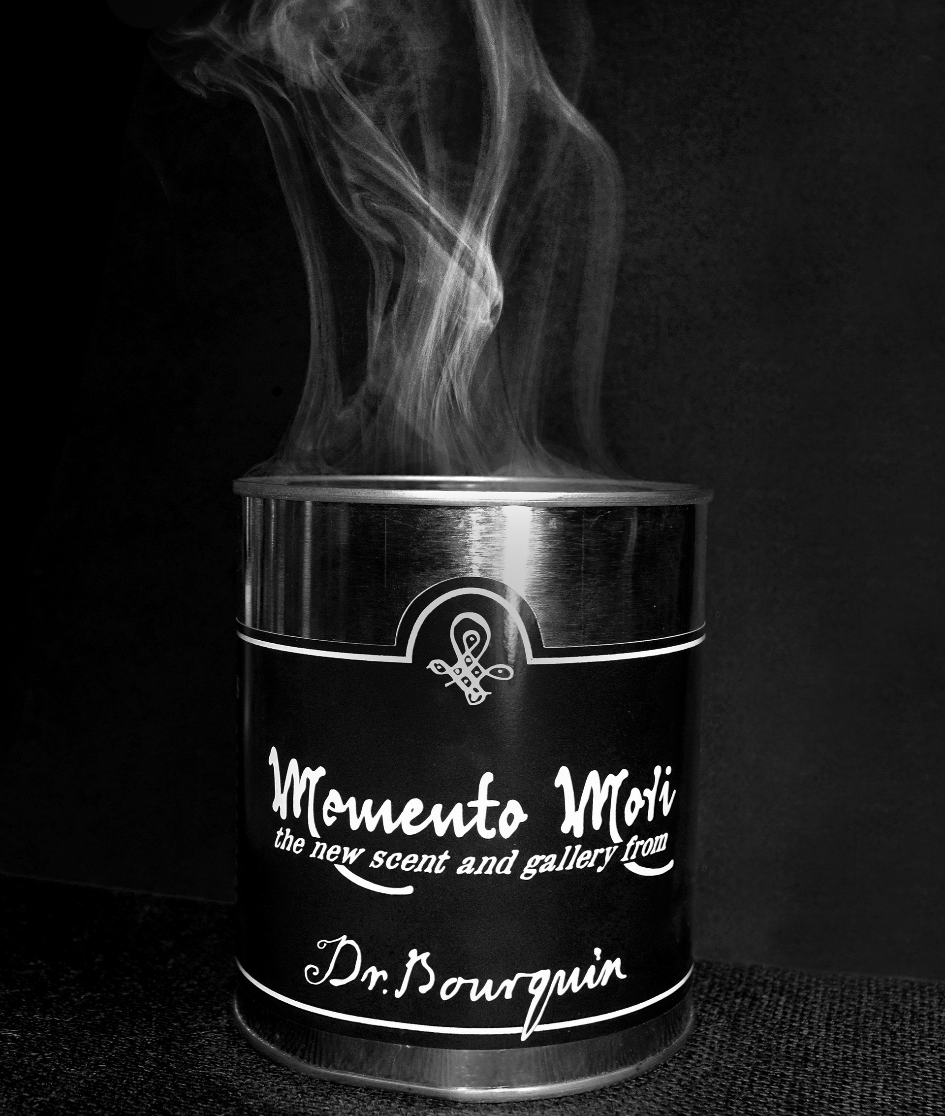 "Memento Mori", final fragrance and gallery invitation