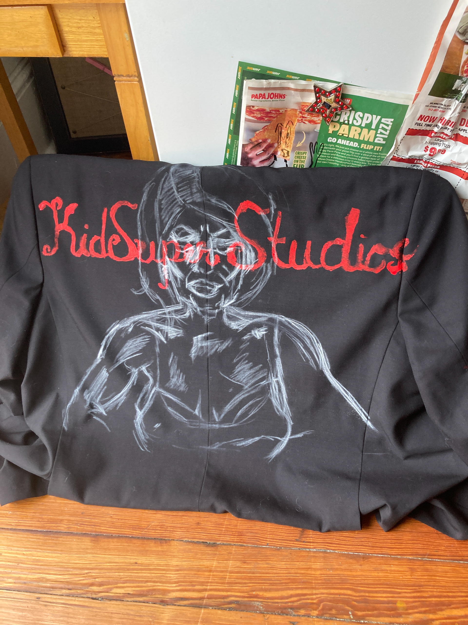 Mock Kid super coat, charcoal