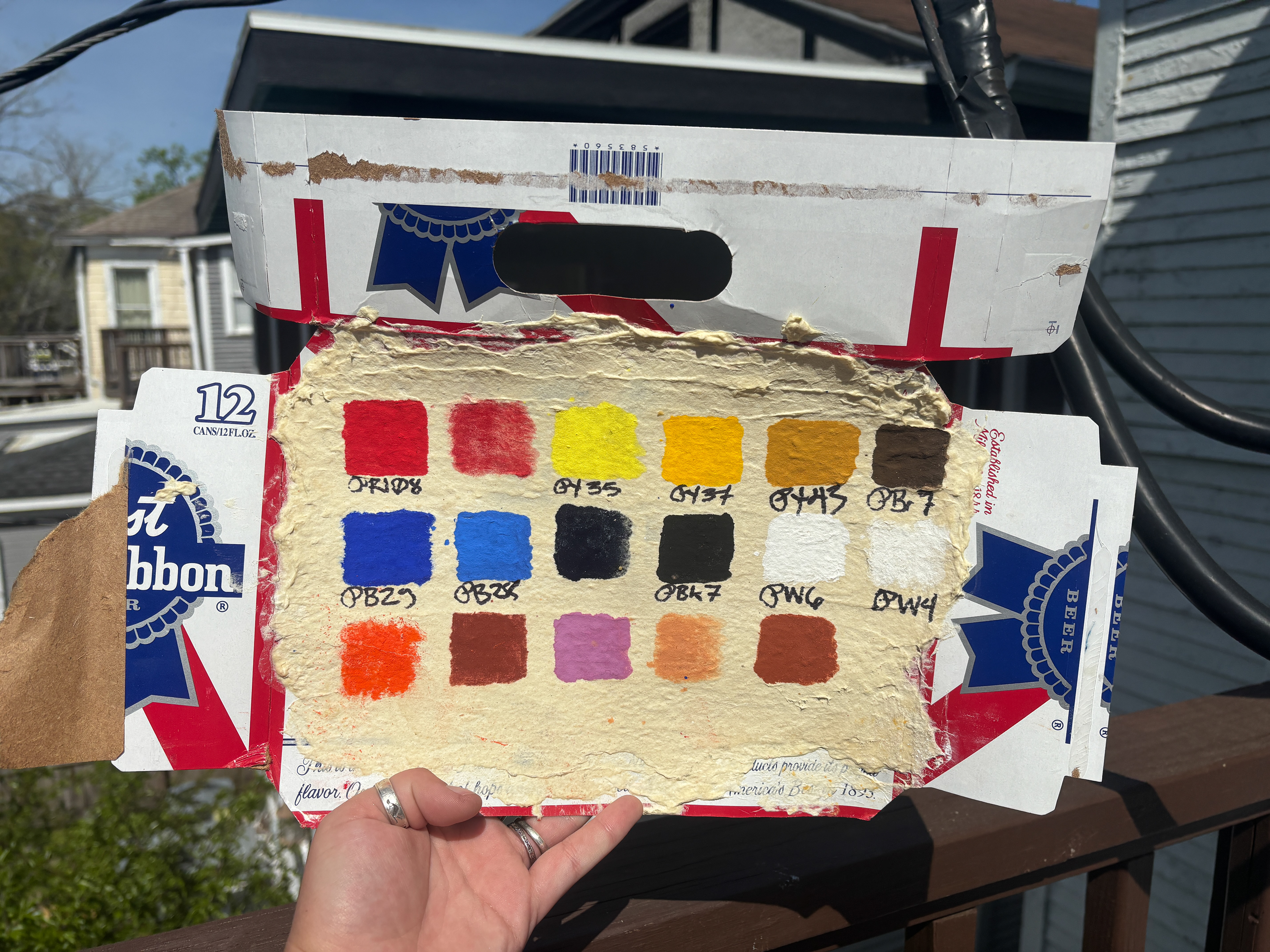 Redneck fresco swatches