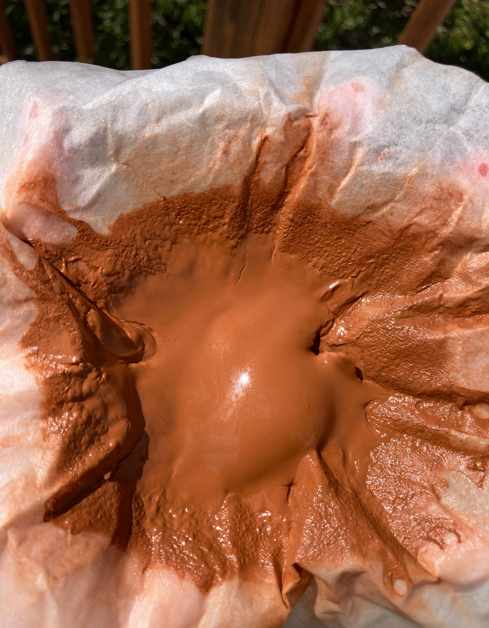 Filtered ochre
