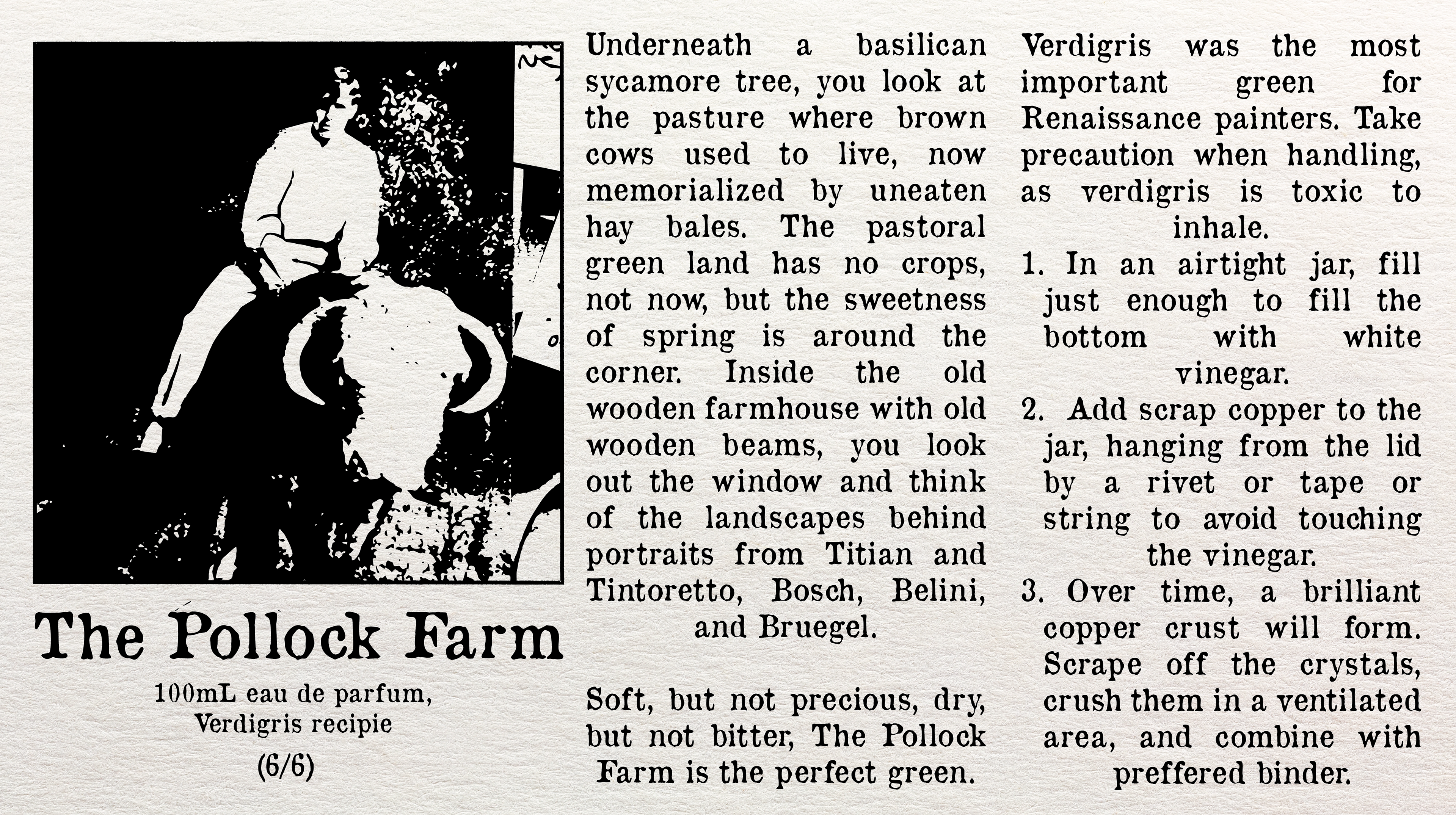 "The Pollock Farm", fragrance 5/6
