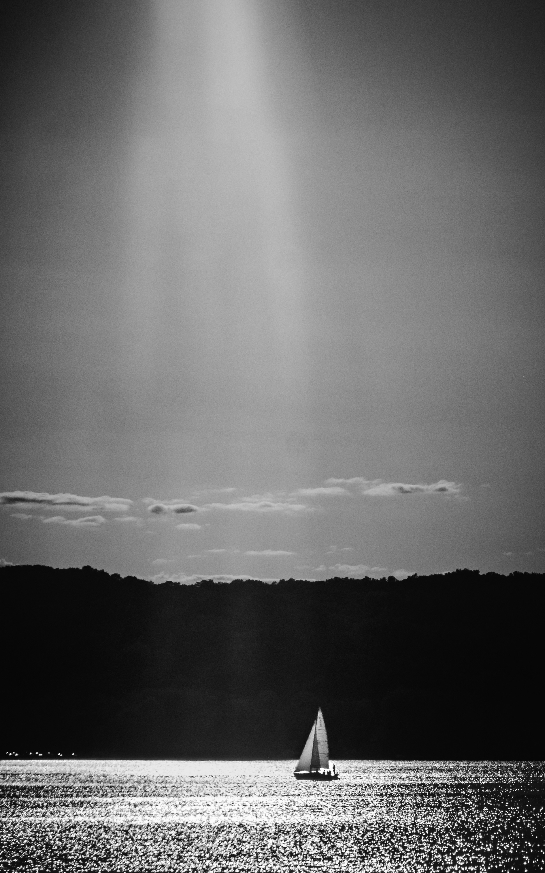 Found Light - Hudson River, NY