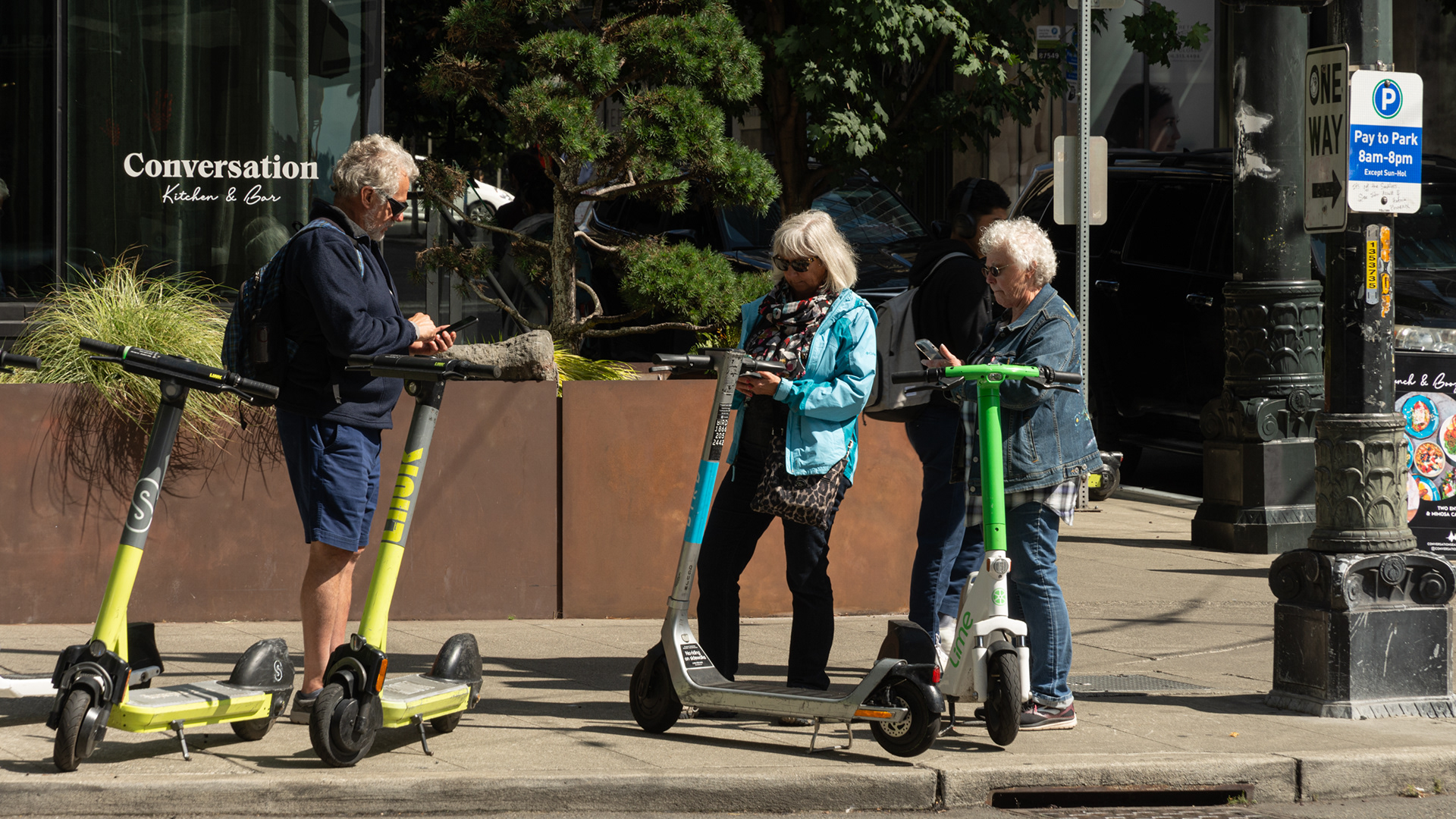 Conversation, Seattle, WA