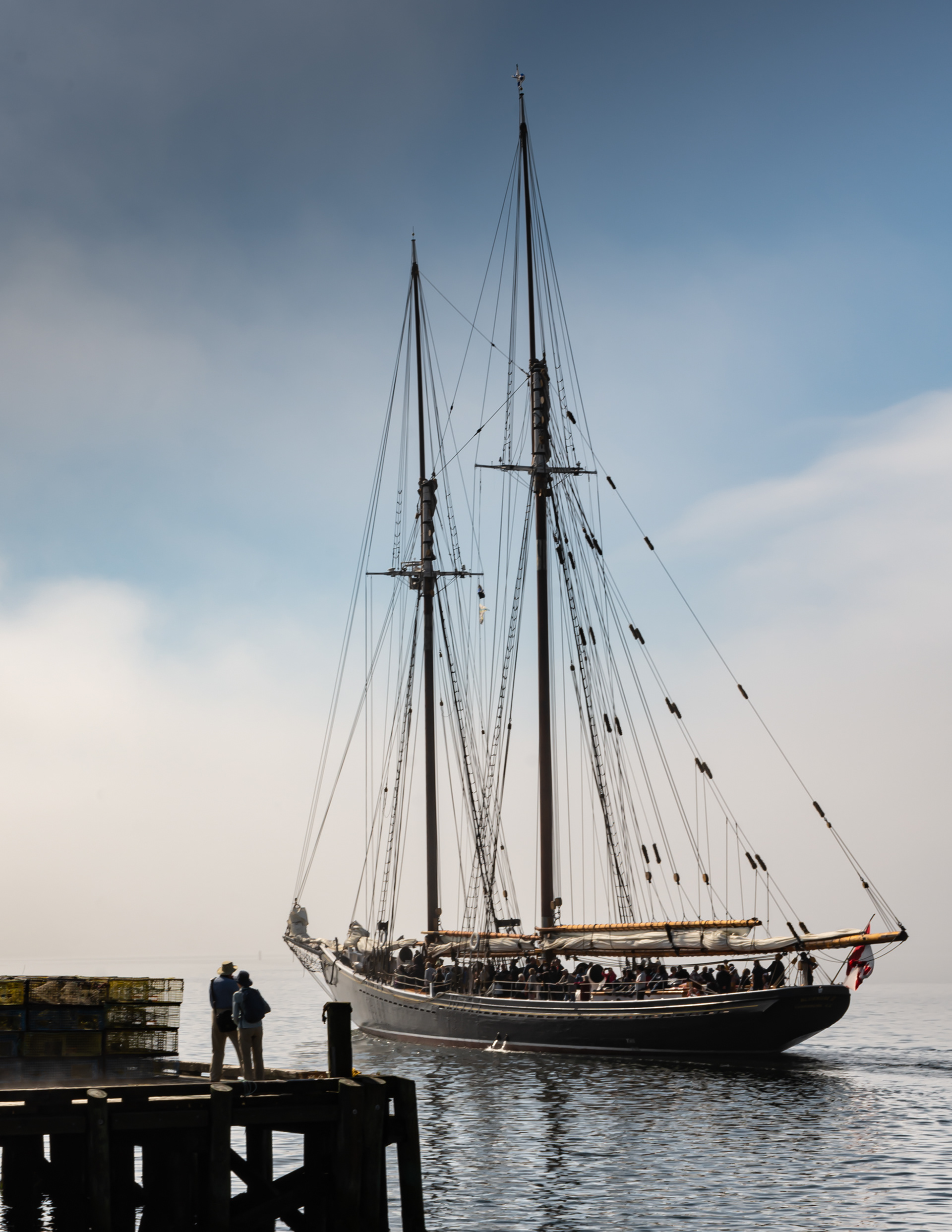 Sailing Vessel Bluenose II, Lunenburg, Nova Scotia