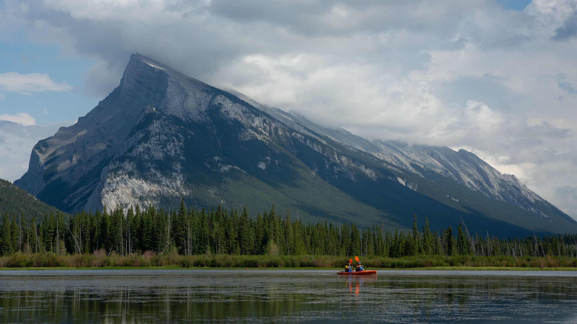 Mount Rundle, Vermillion Lakes, Banff, Canada