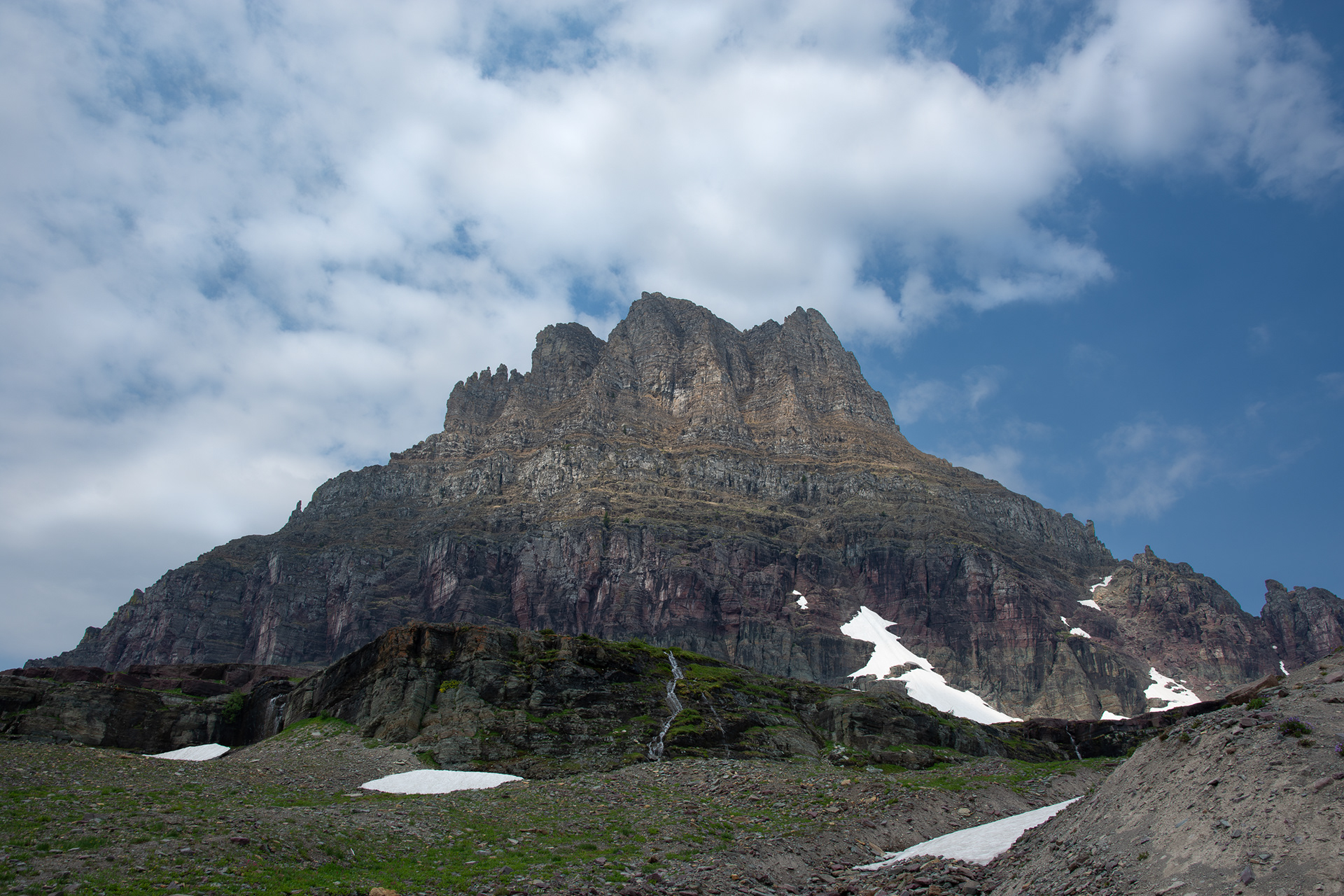 Hidden Lake Trail, Logan Pass, Glacier Nat. Park  (View)