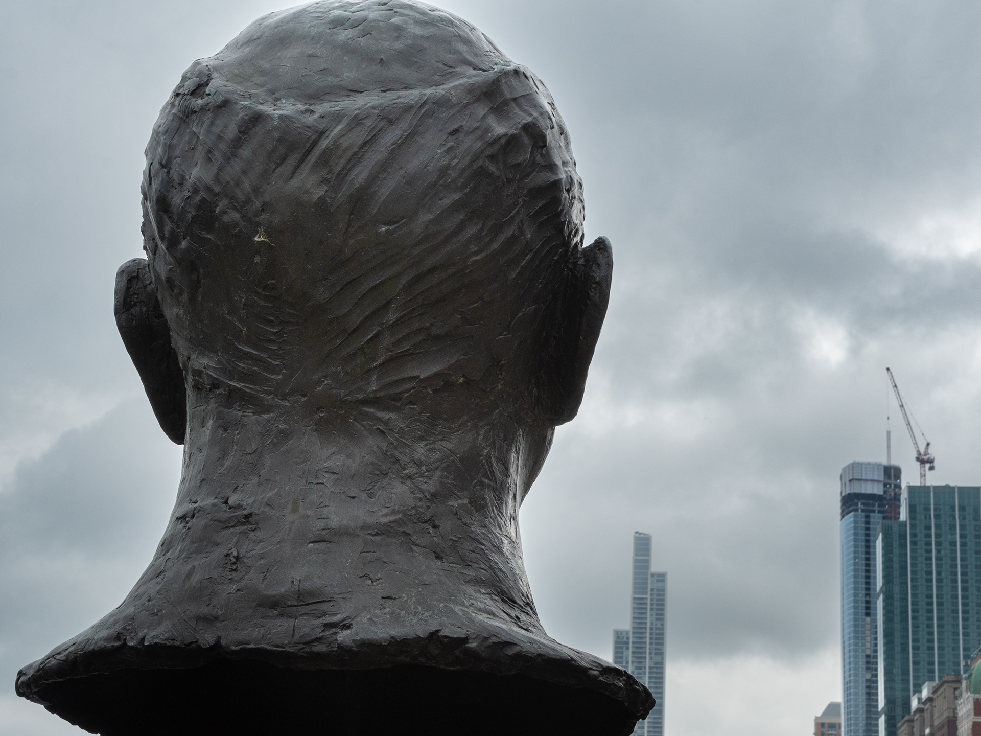 Looking Forward, Bust Of Sir George Solti, Chicago