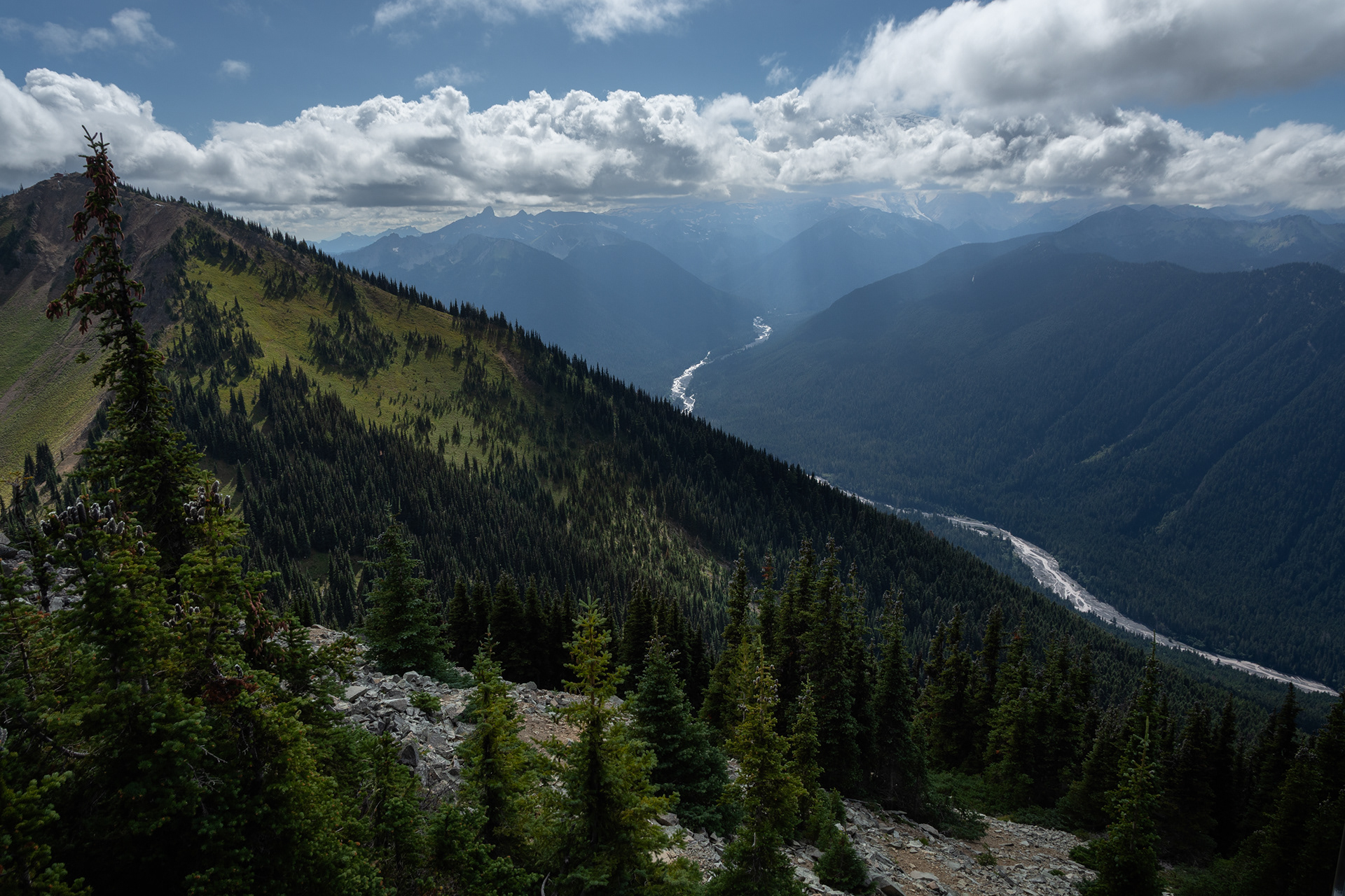 View - Crystal Mountain Resort WA 