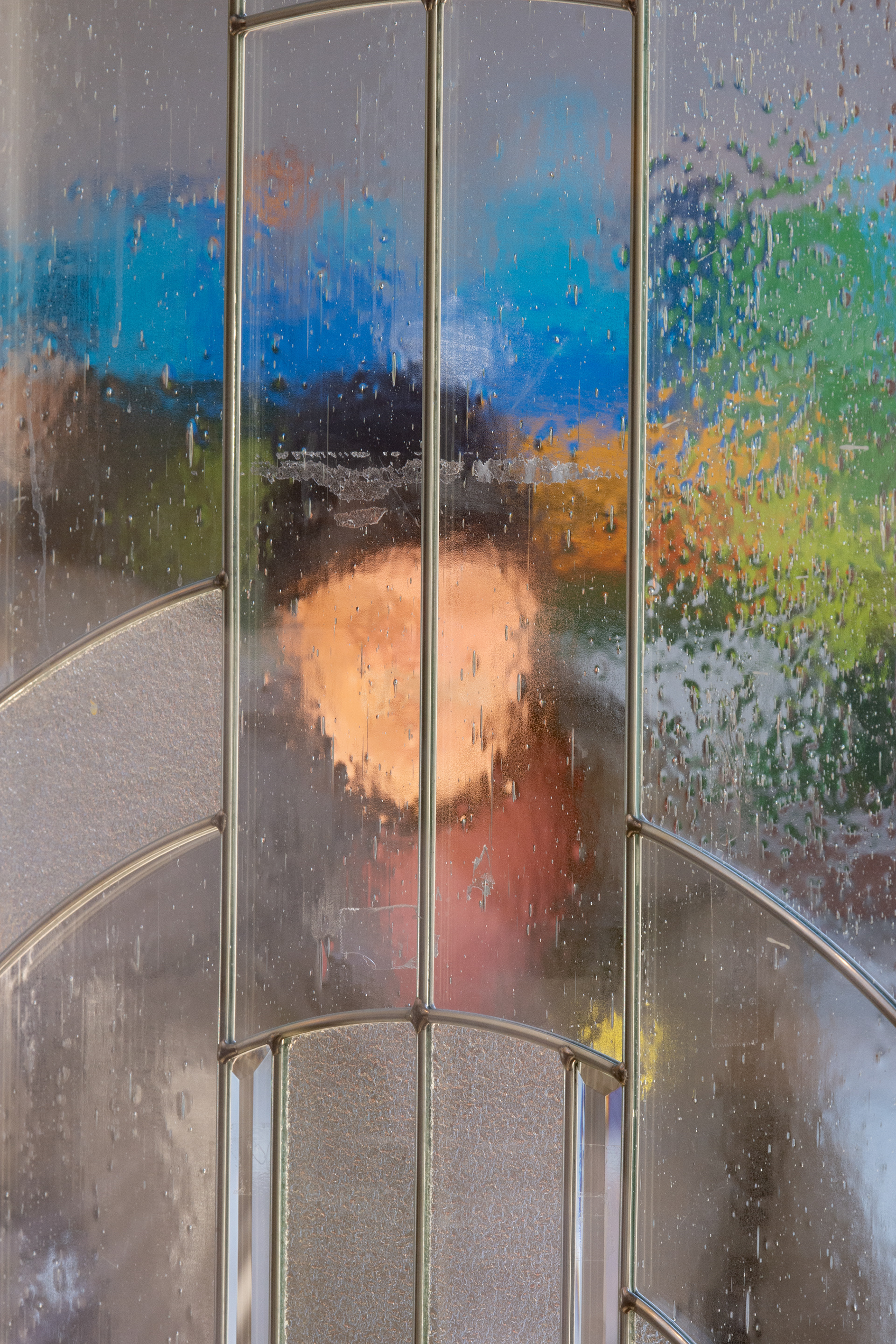 Man behind the Glass