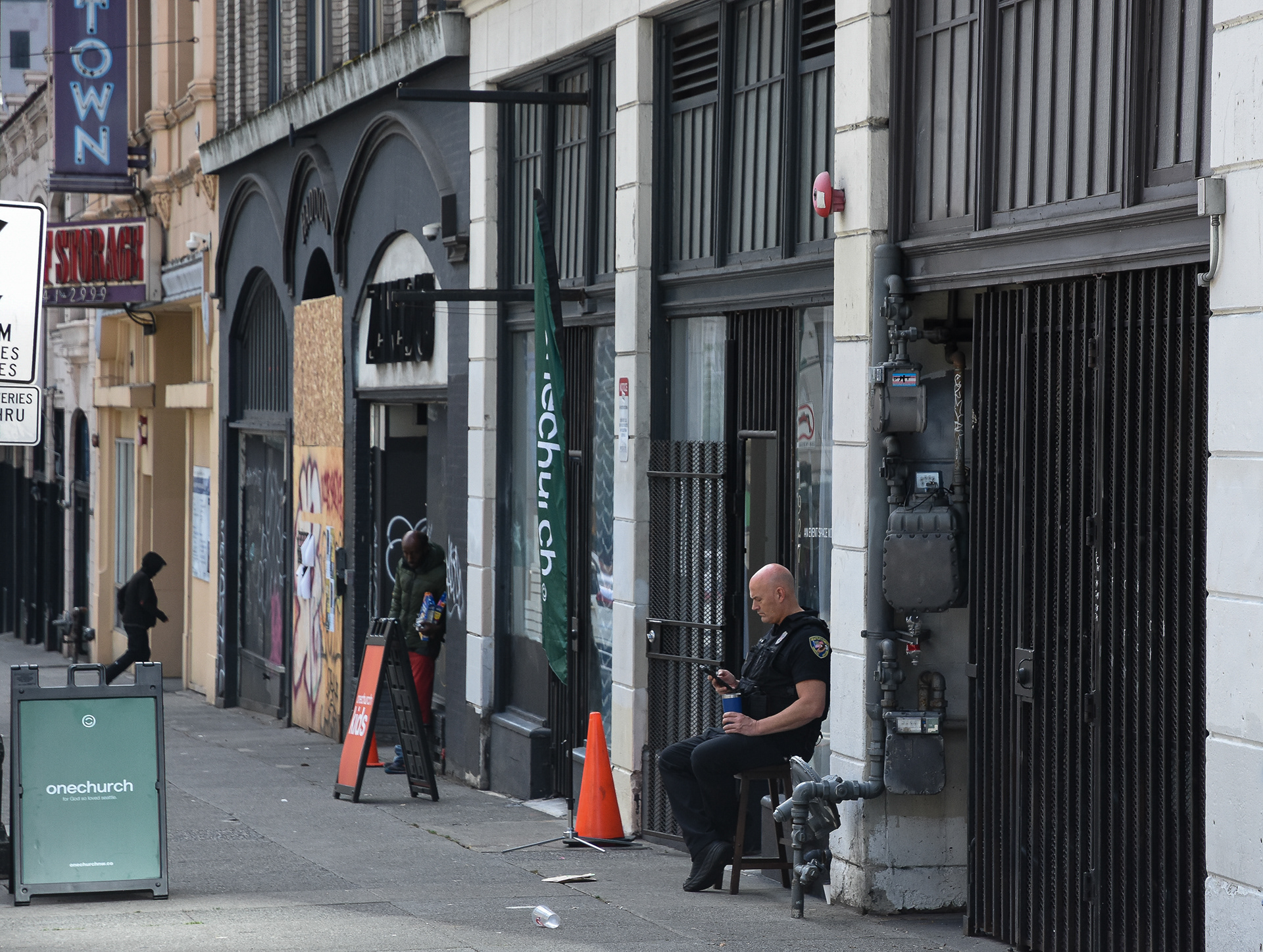 Security, Downtown Seattle, WA