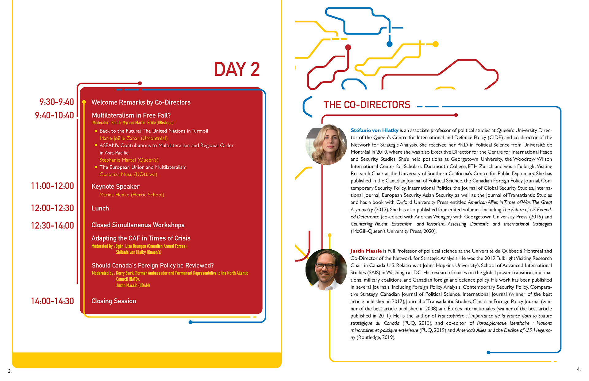 Program Layout (2020)