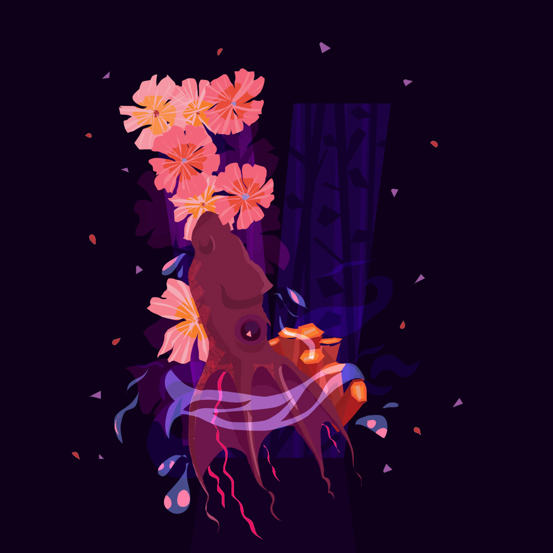V for Vampire Squid and Verbena