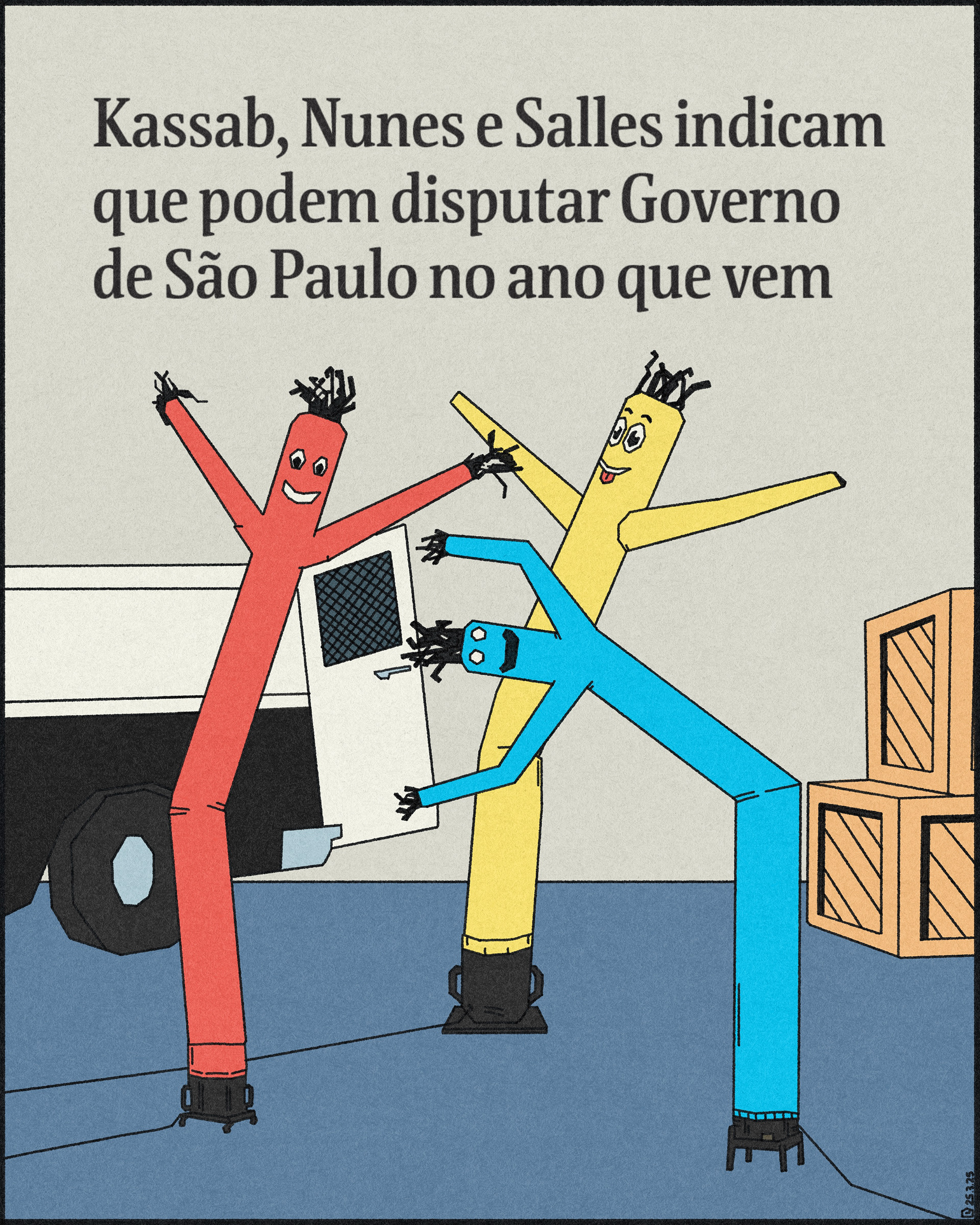 Folha de S.Paulo, pág. A12 - 25 de março de 2025