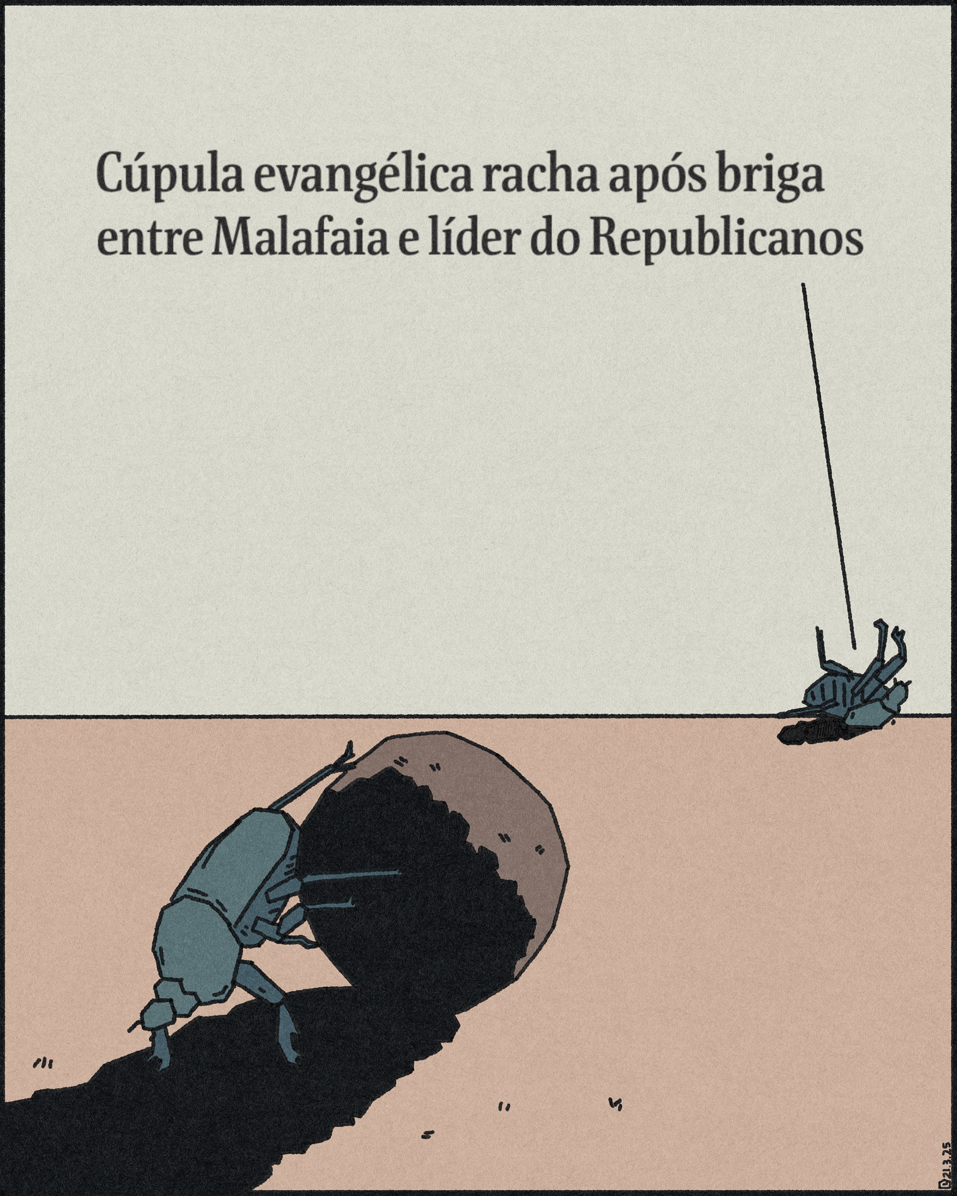 Folha de S.Paulo, pág. A8 - 21 de março de 2025