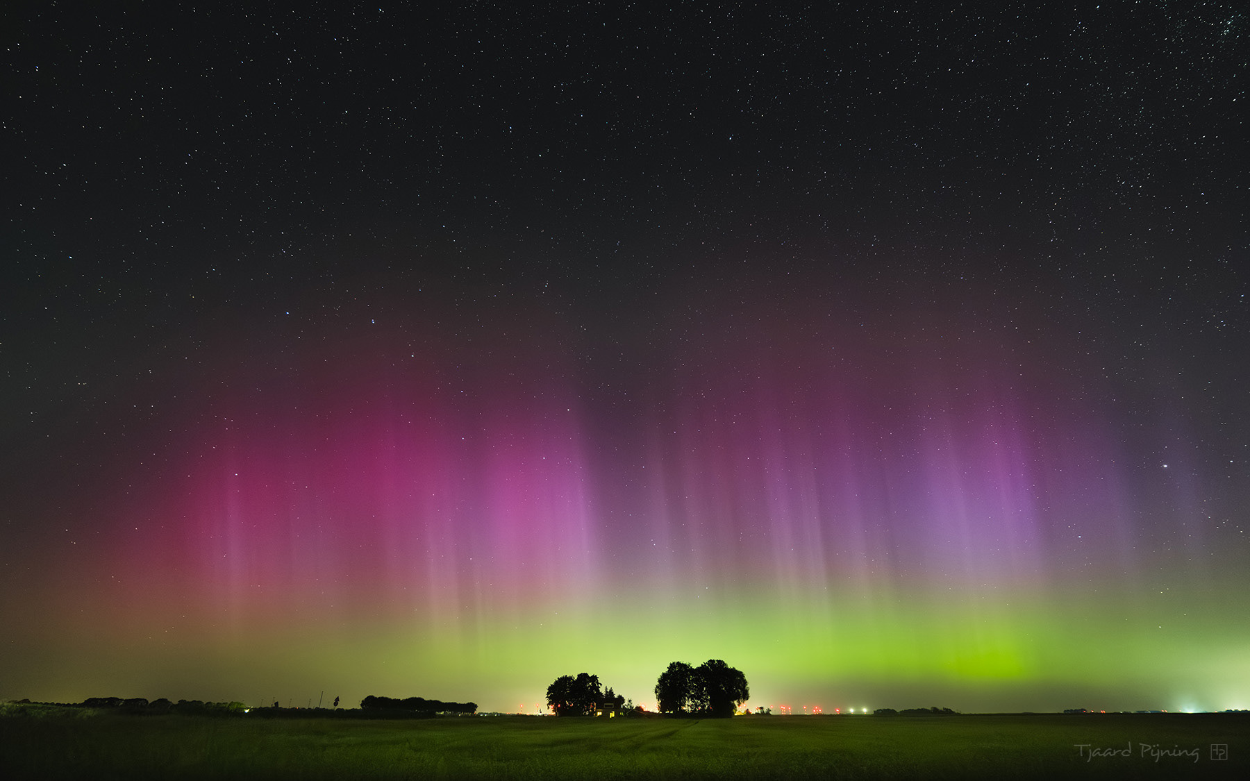 Aurora-show - Tjaard Pijning Fotografie