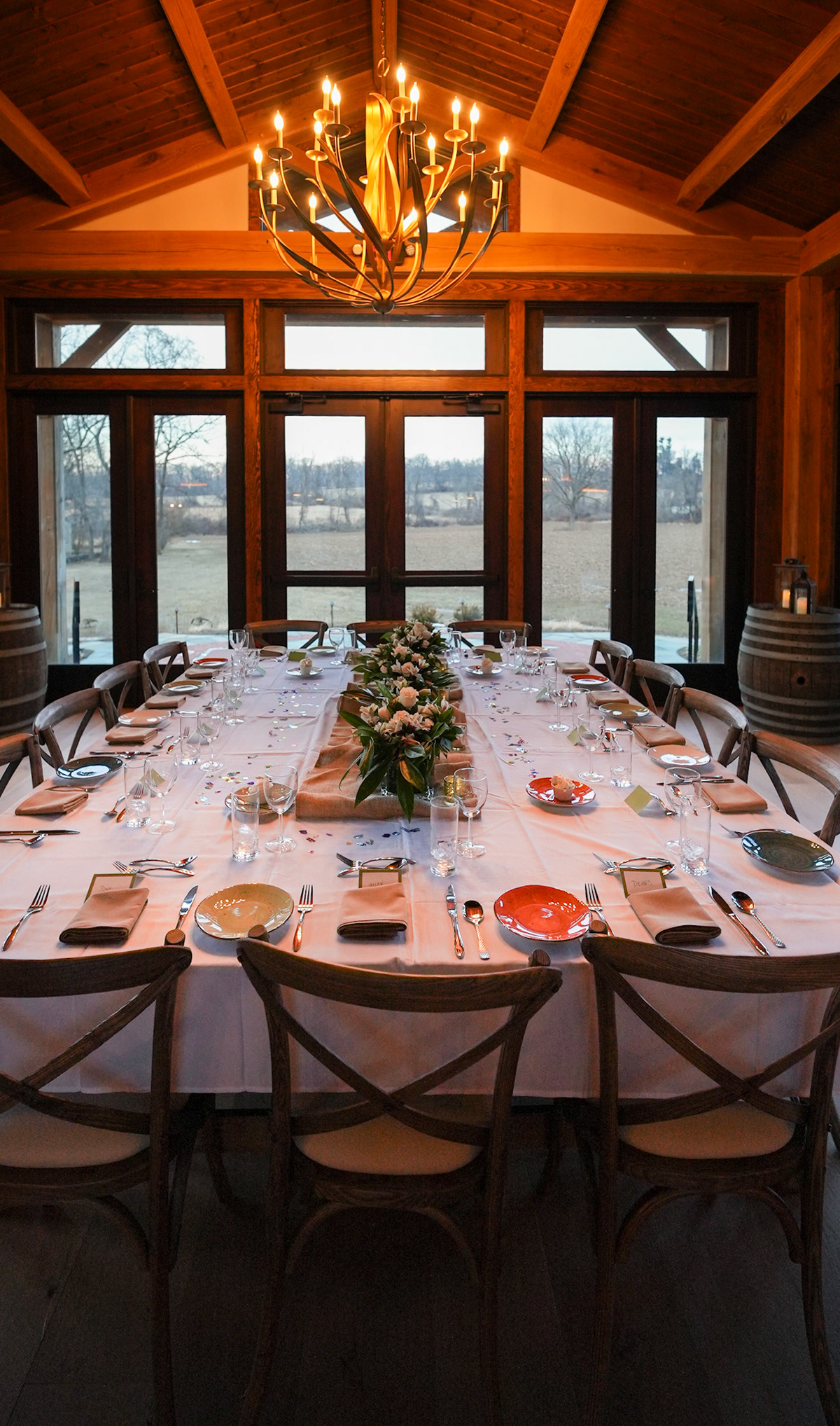 Table of 14 in Ramp House