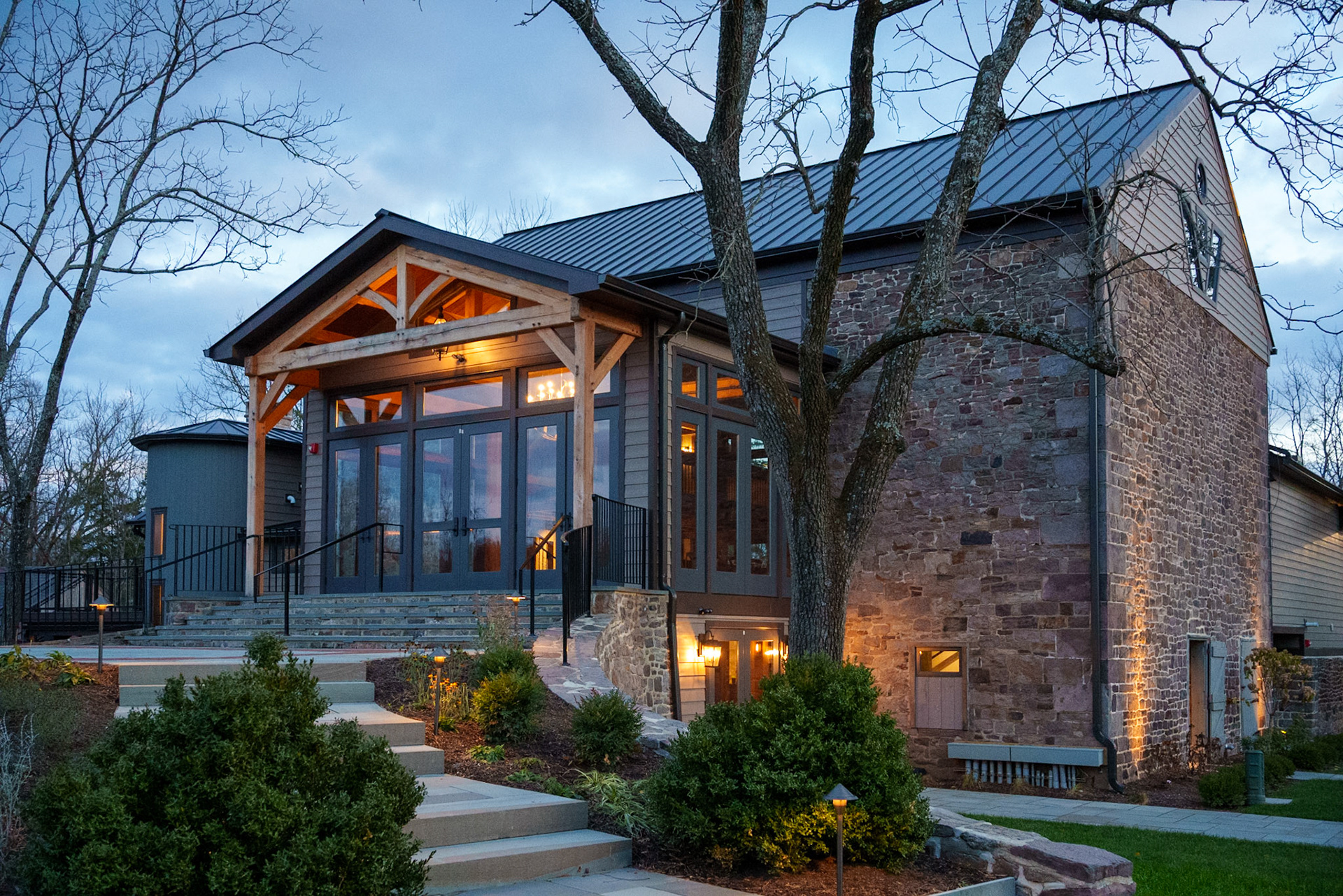 Entrance to Northridge Barn Event Space