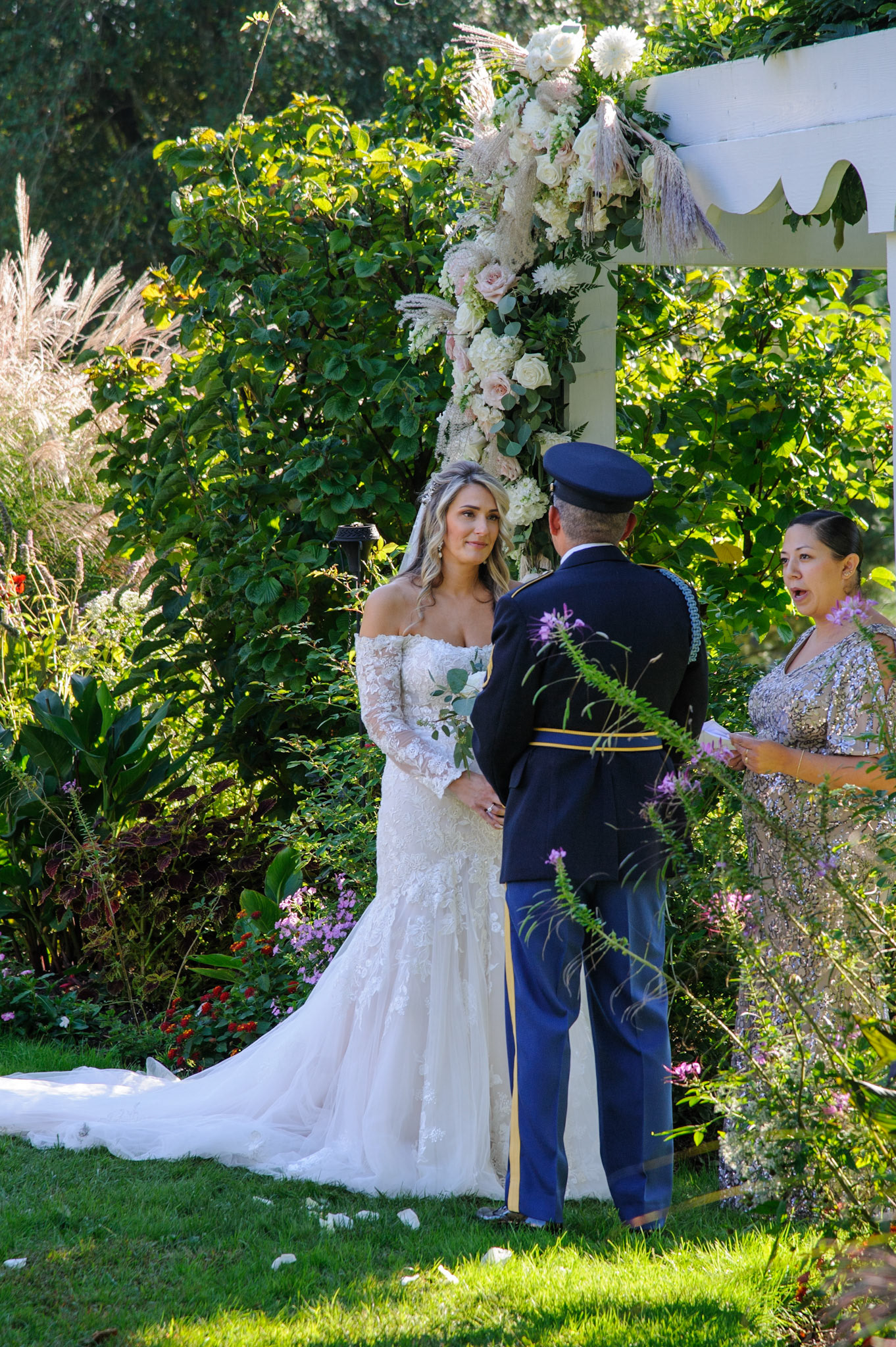 Horse Shoe Garden ceremony