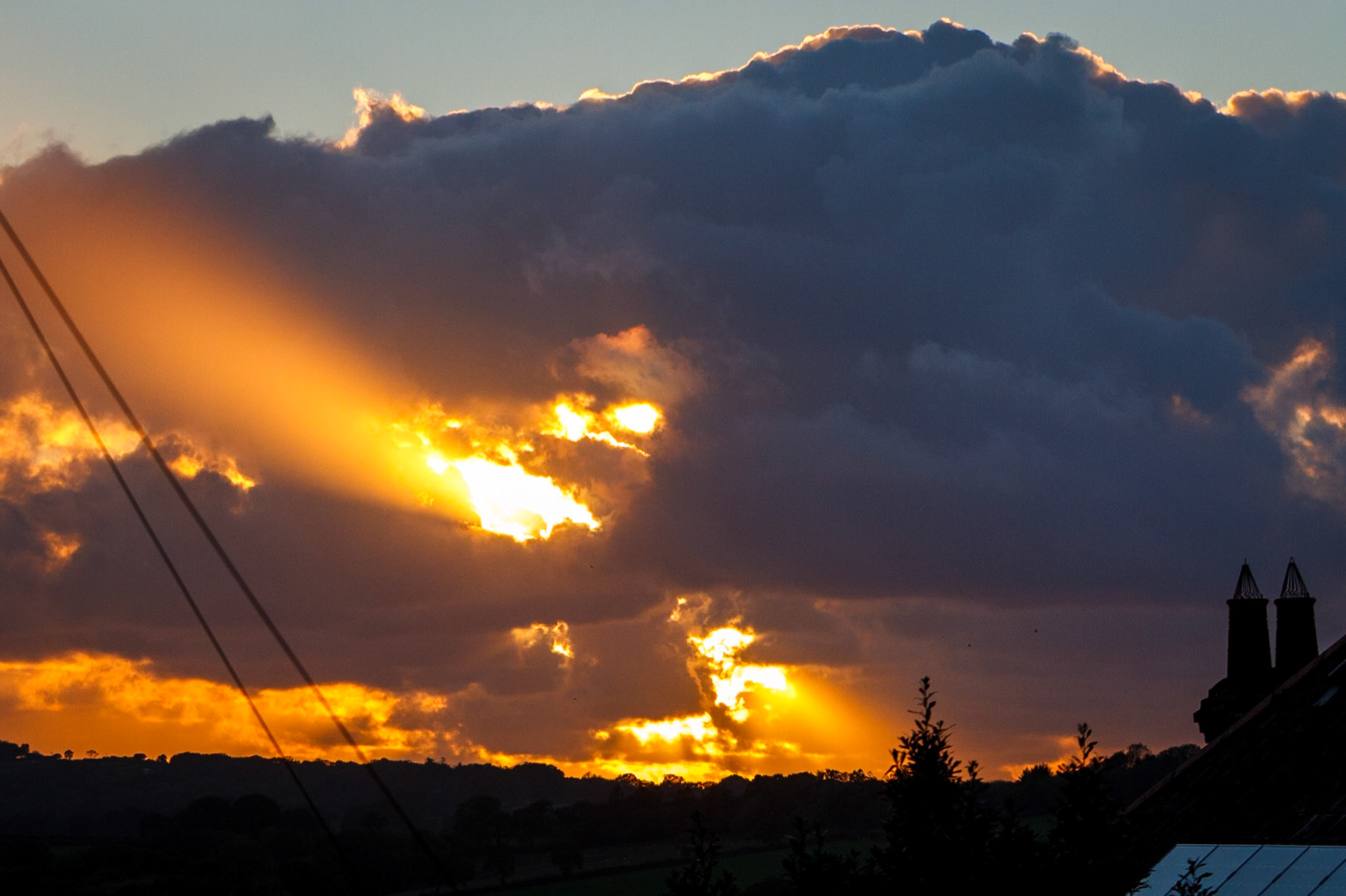 Sunset at Hatherleigh