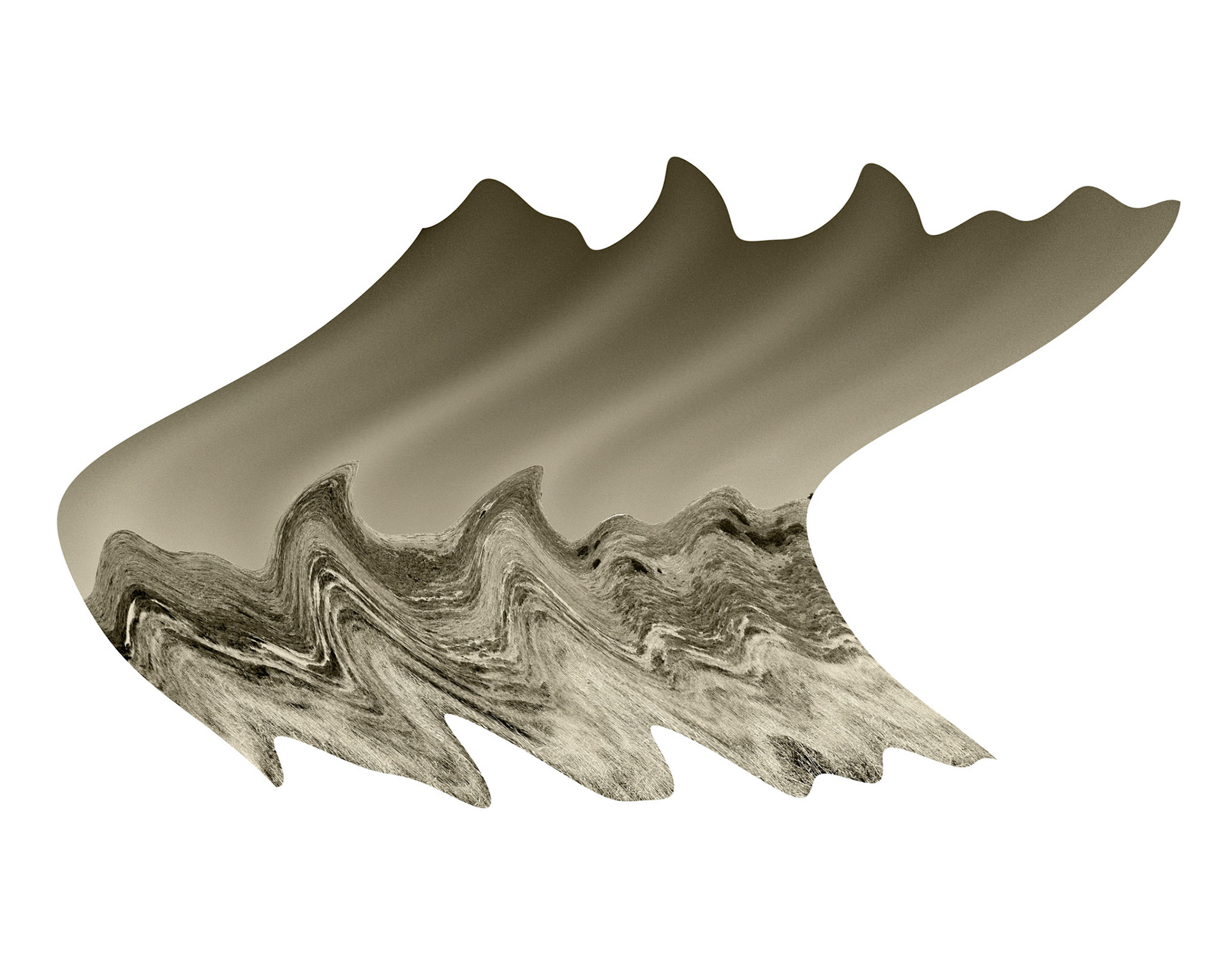 The Ground is not to be Trusted. Dimensions variable.