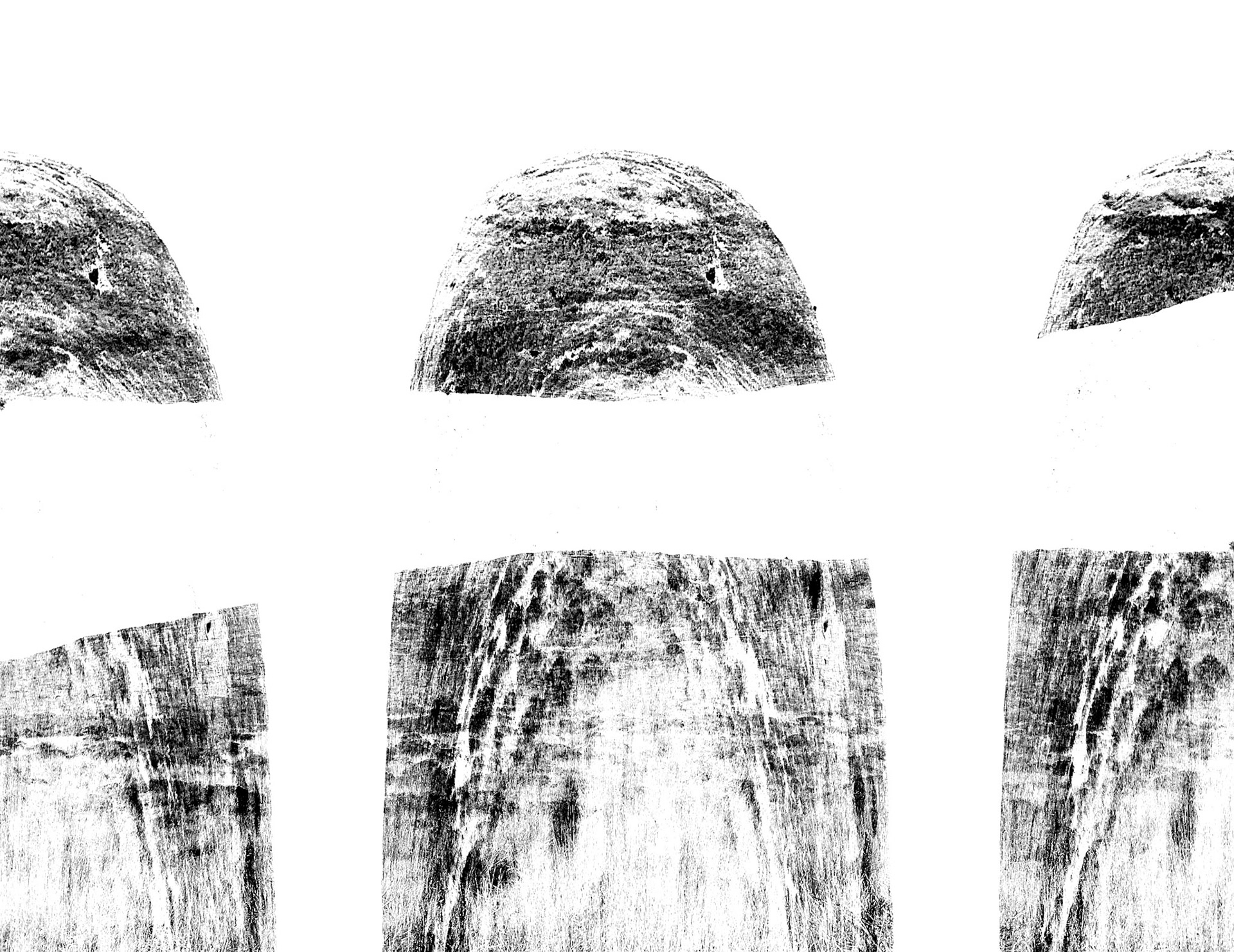 Band Pass I. Dimensions variable.