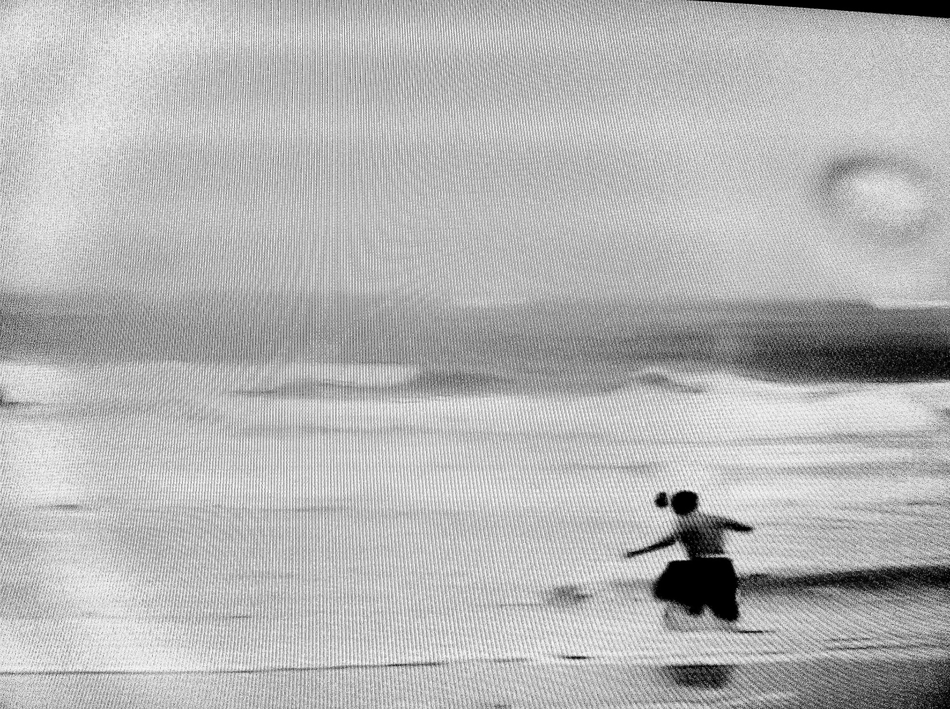 Interference (hurricane on tv I), 2013.
