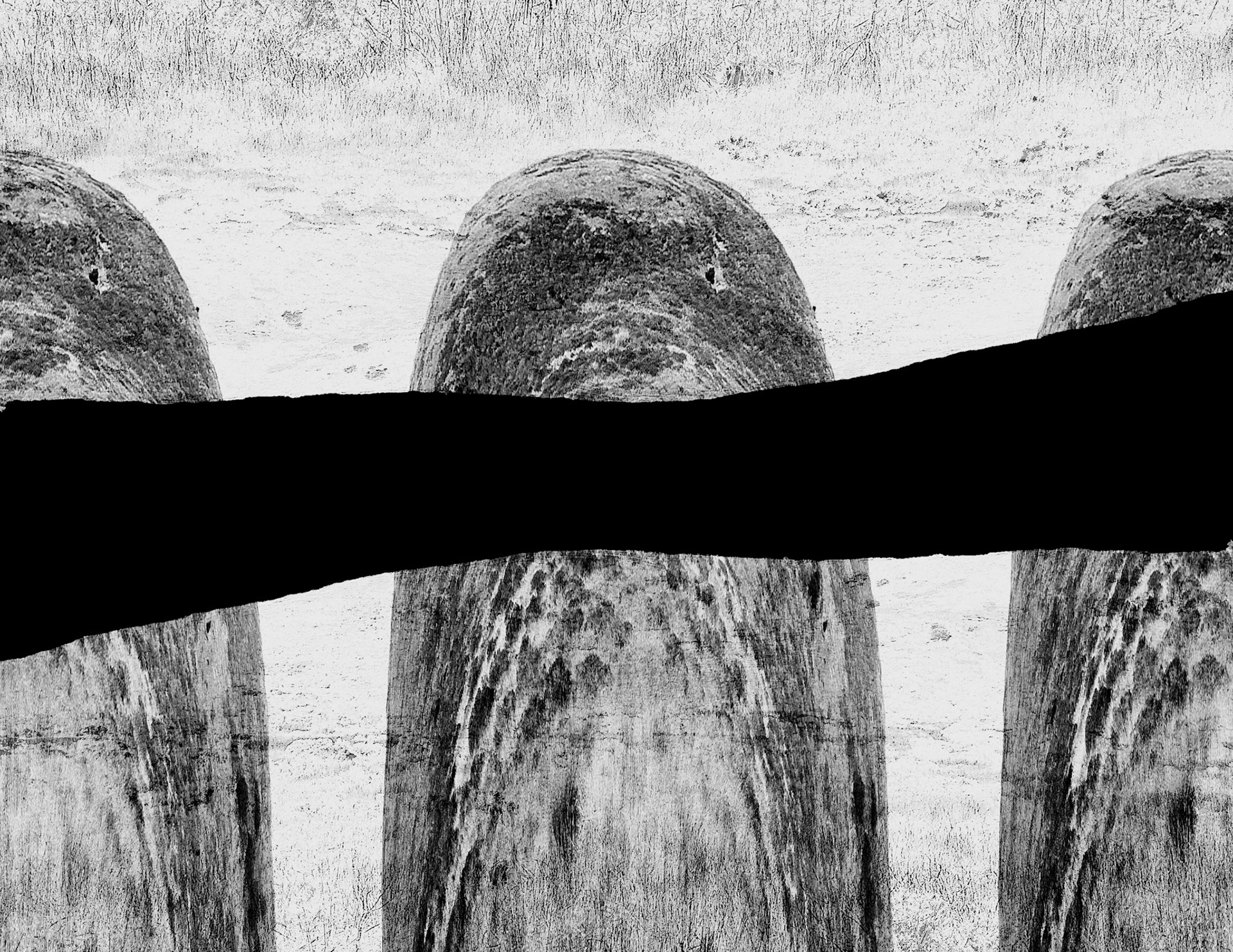 Band Pass IV. Dimensions variable.