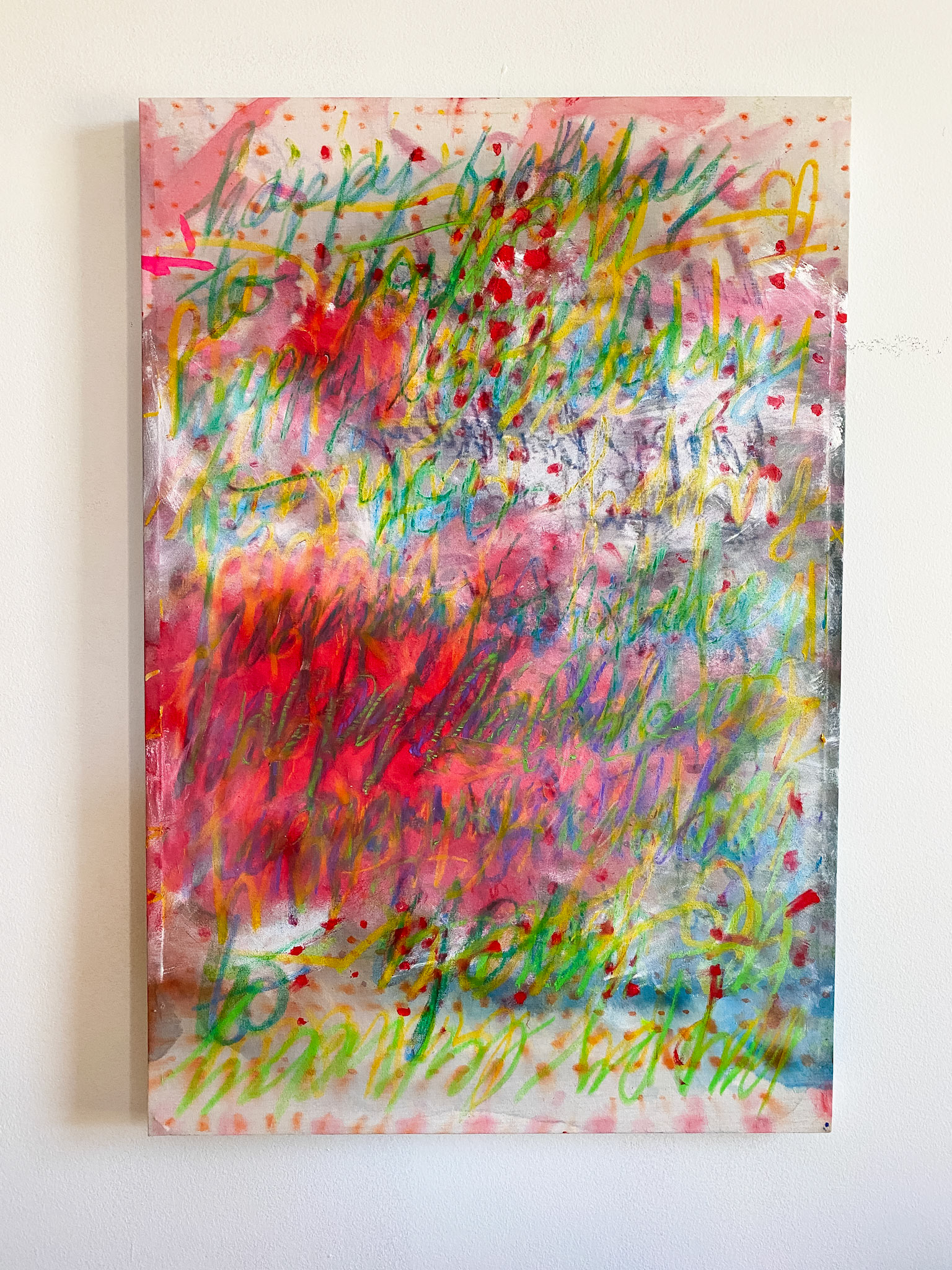 20200401 Happy Birthday To You. Oil on muslin. 16.5 x 24.5 inches