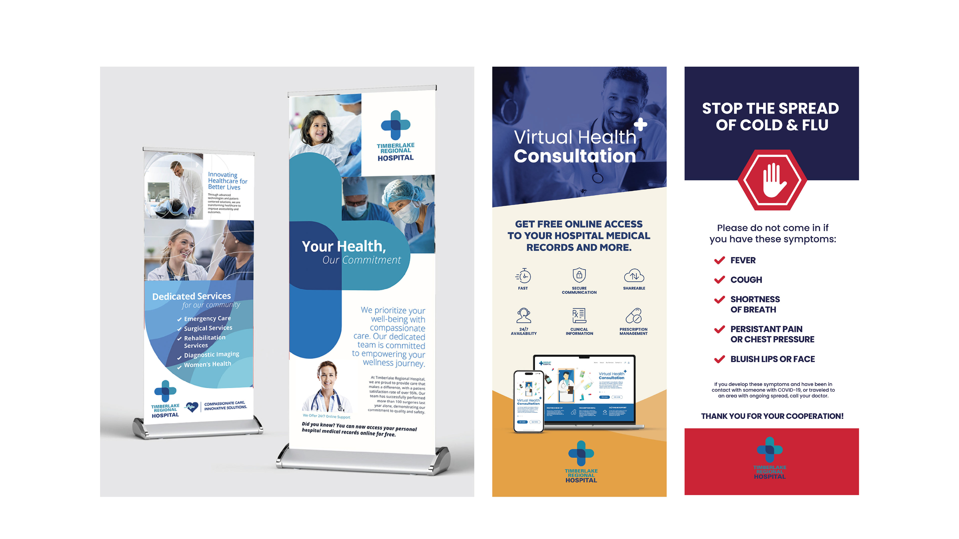 Timberlake Hospital - Banners