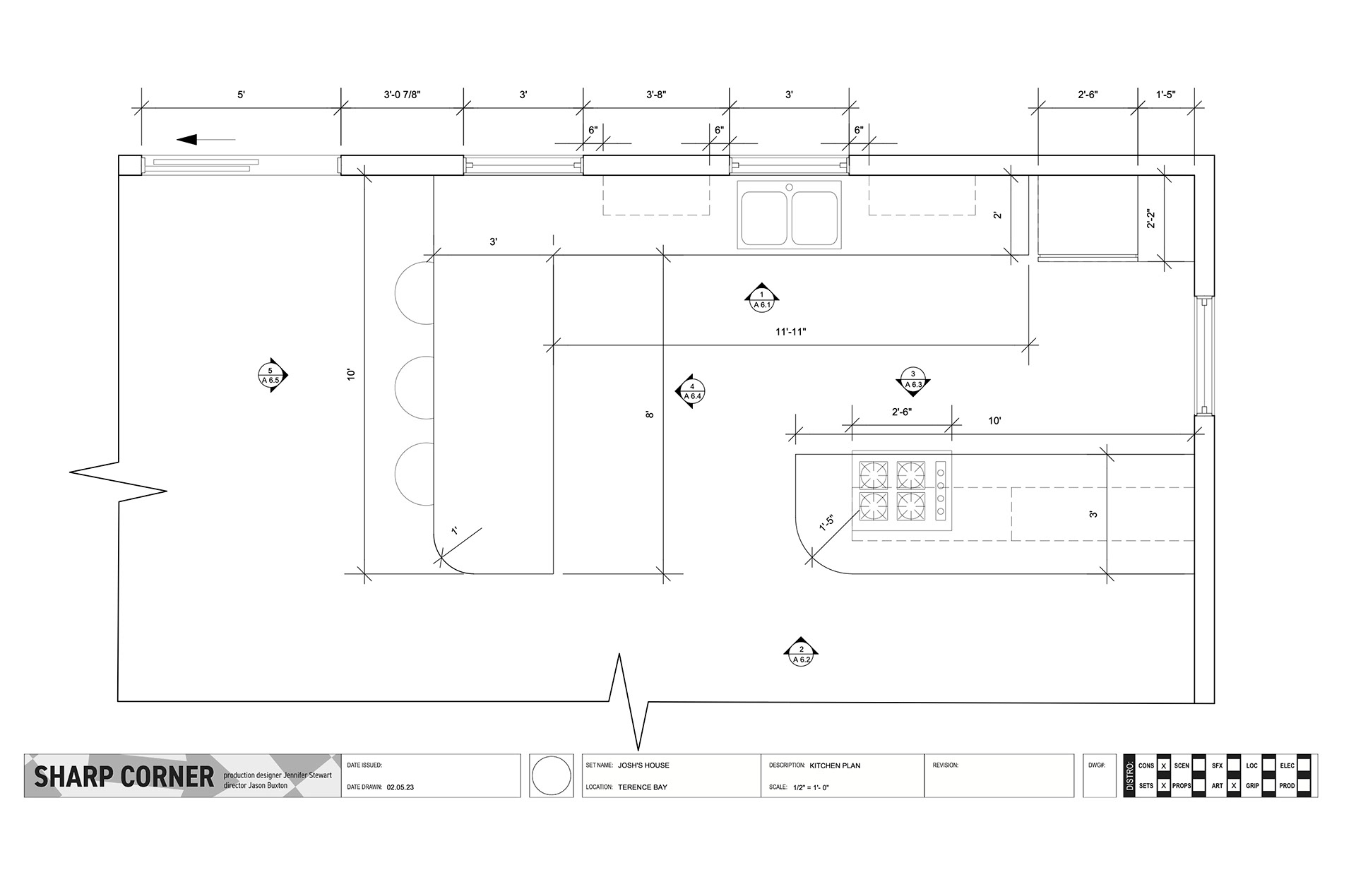 House Kitchen - Plan