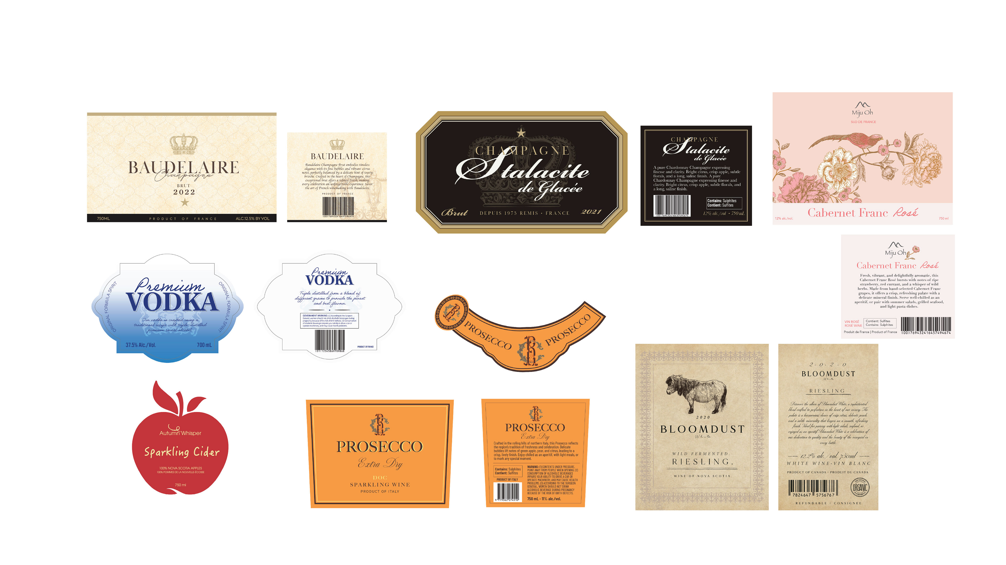 Liquor Labels